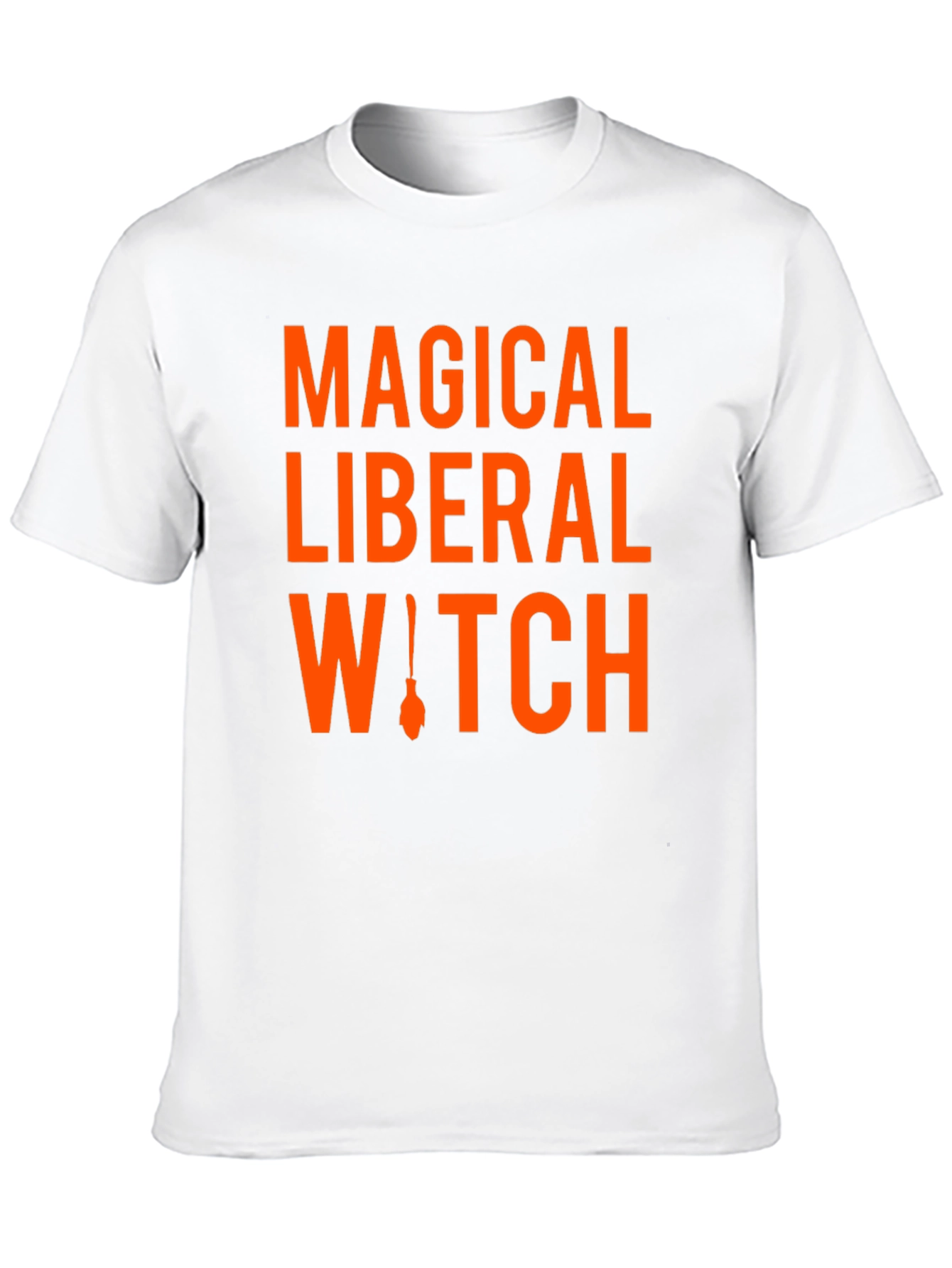 Magical Liberal Witch Graphic Tee - Black