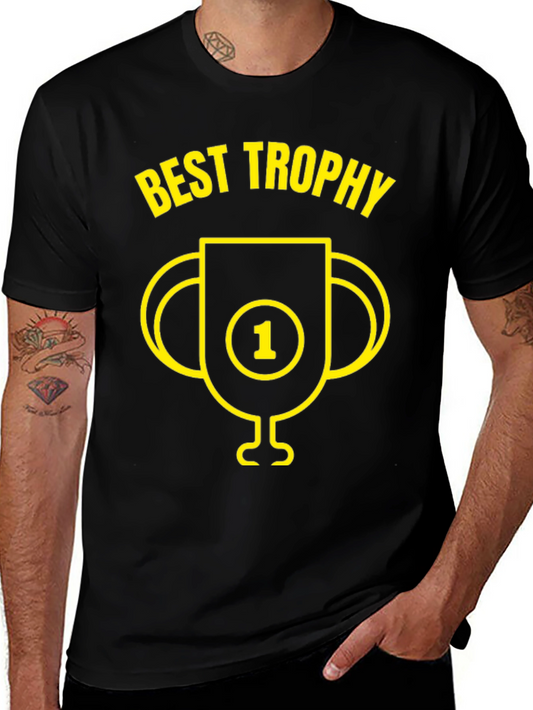 Best Trophy Graphic T-Shirt - Winner Tee
