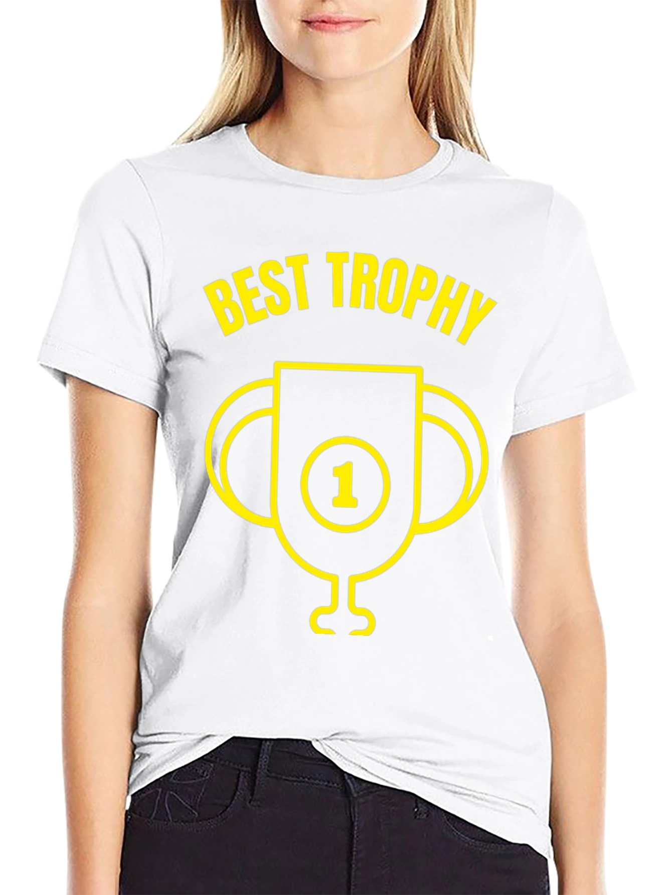 Best Trophy Graphic T-Shirt - Winner Tee