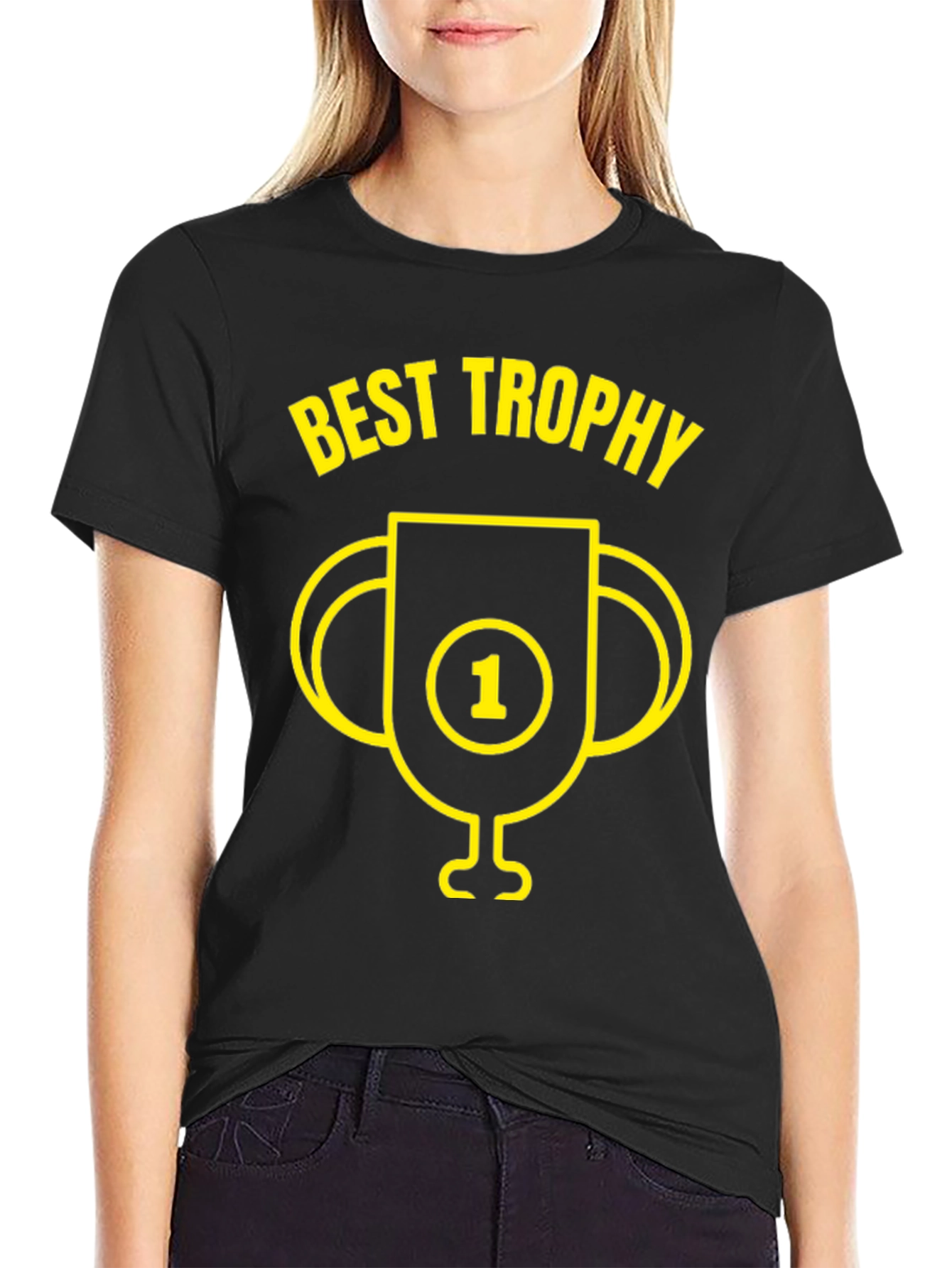 Best Trophy Graphic T-Shirt - Winner Tee