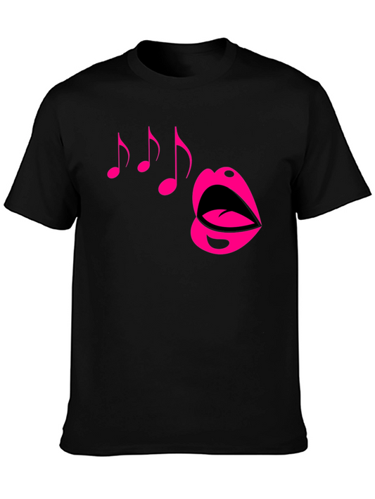 Sing Loud Graphic Tee - Black