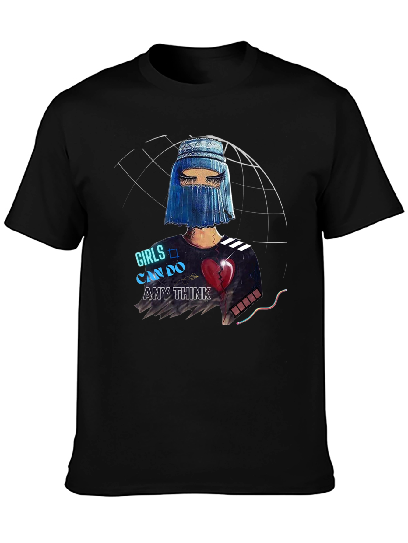 Girls Can Do Anything Graphic Tee