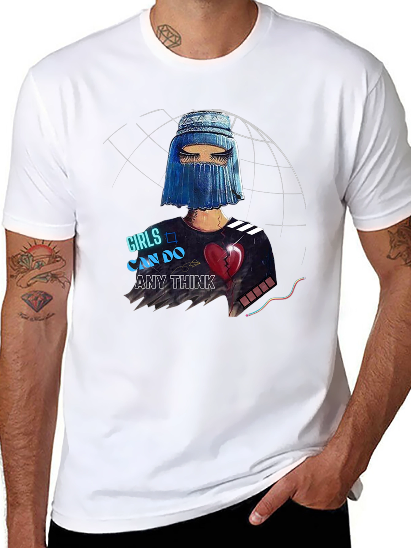 Girls Can Do Anything Graphic Tee