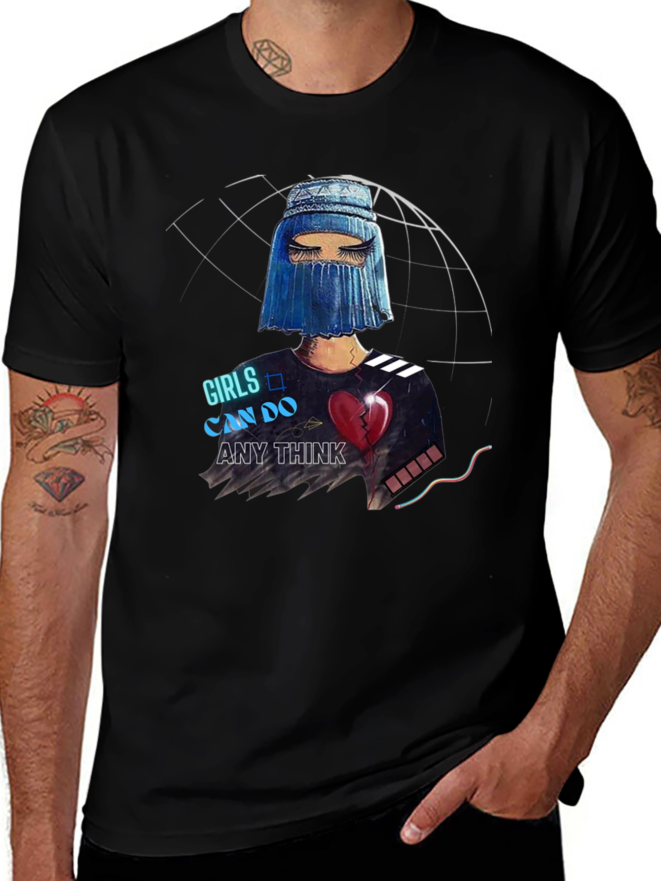 Girls Can Do Anything Graphic Tee