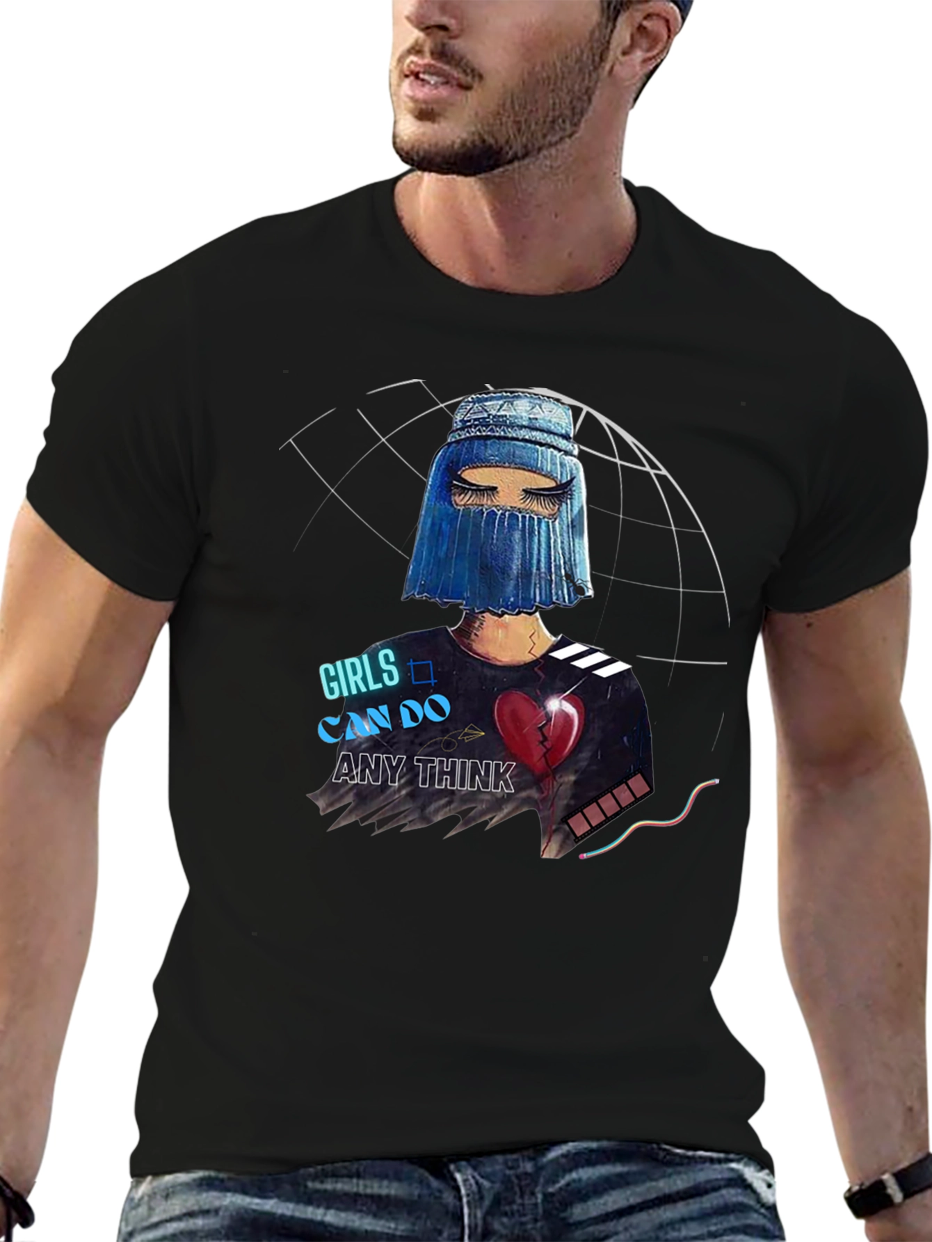 Girls Can Do Anything Graphic Tee