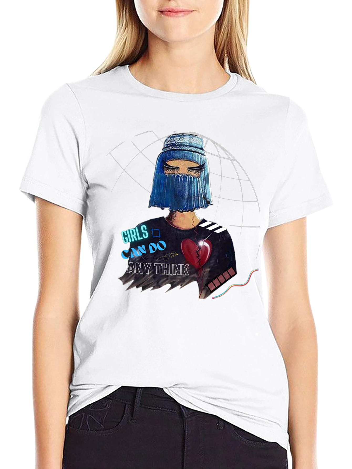 Girls Can Do Anything Graphic Tee