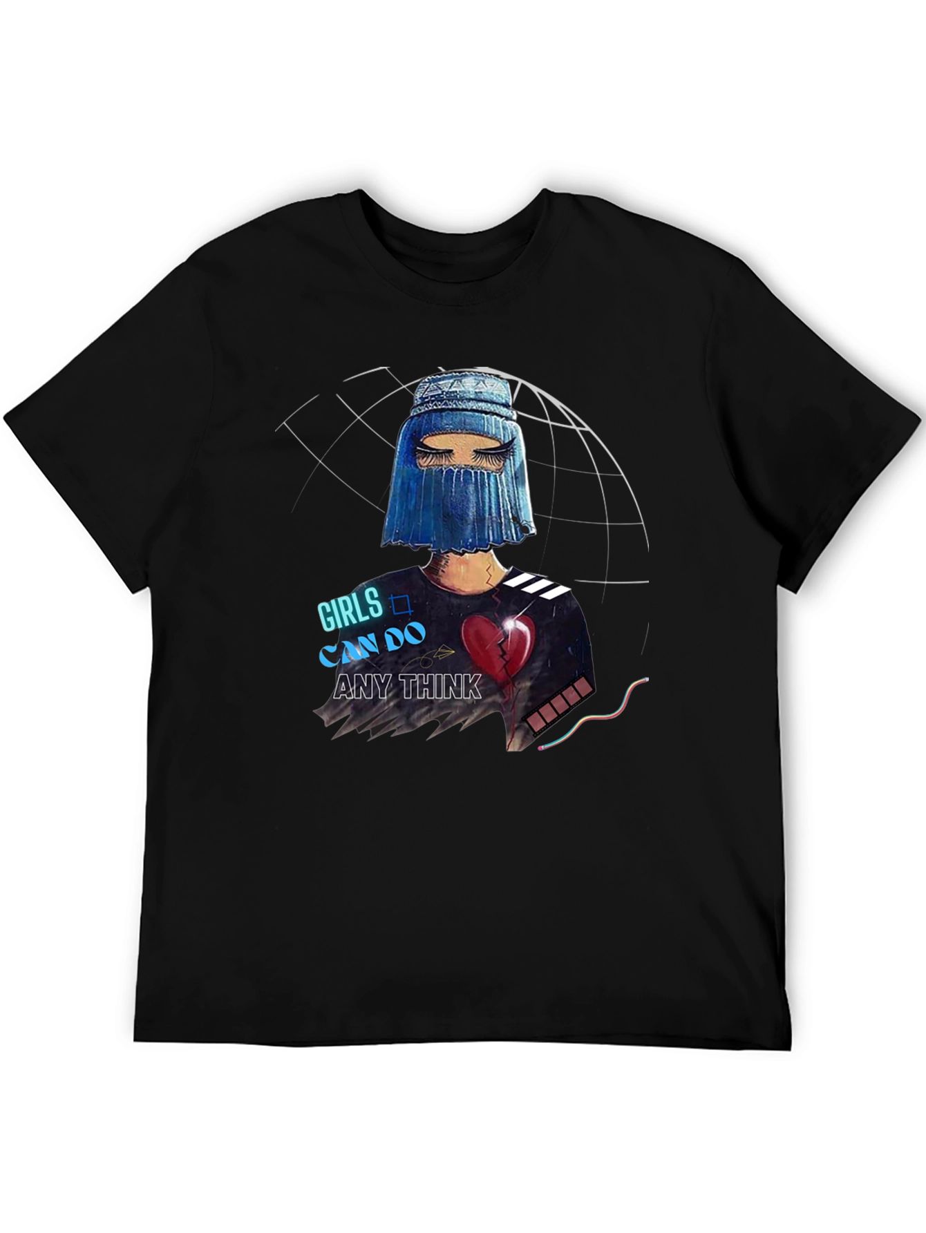 Girls Can Do Anything Graphic Tee