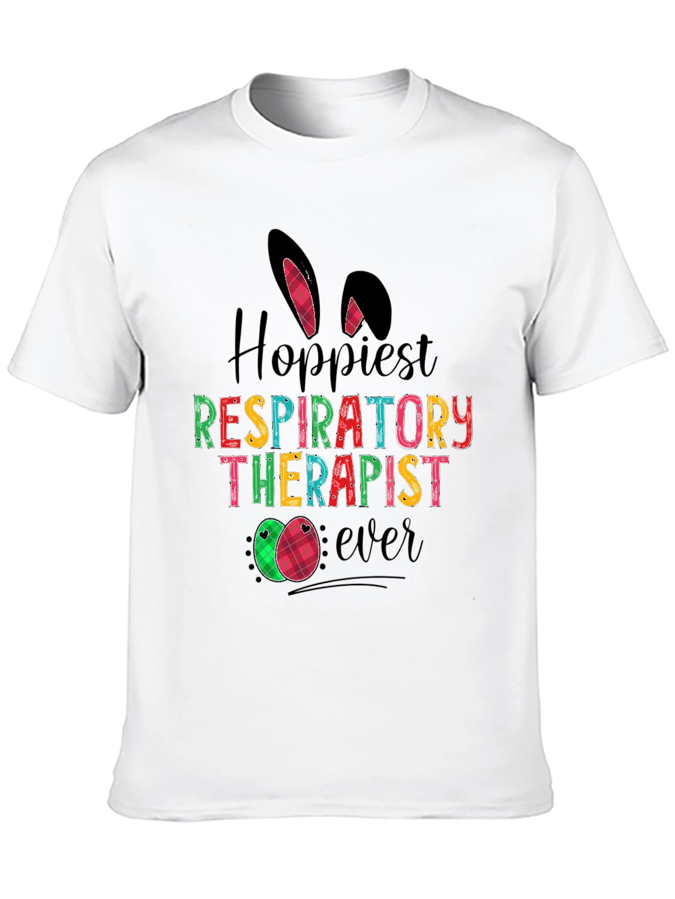 Hoppiest Respiratory Therapist Easter T-Shirt