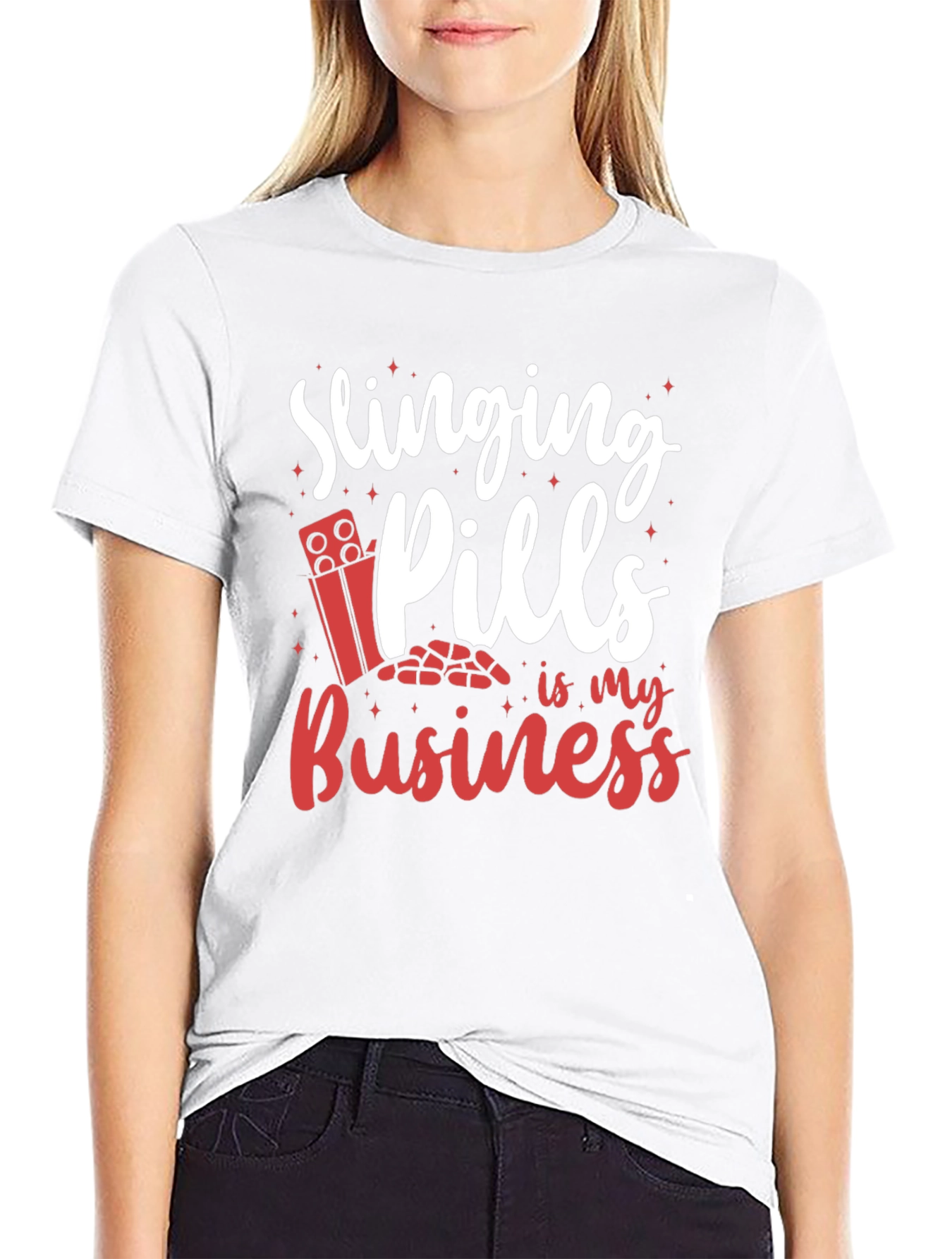 Slinging Pills Funny T-Shirt