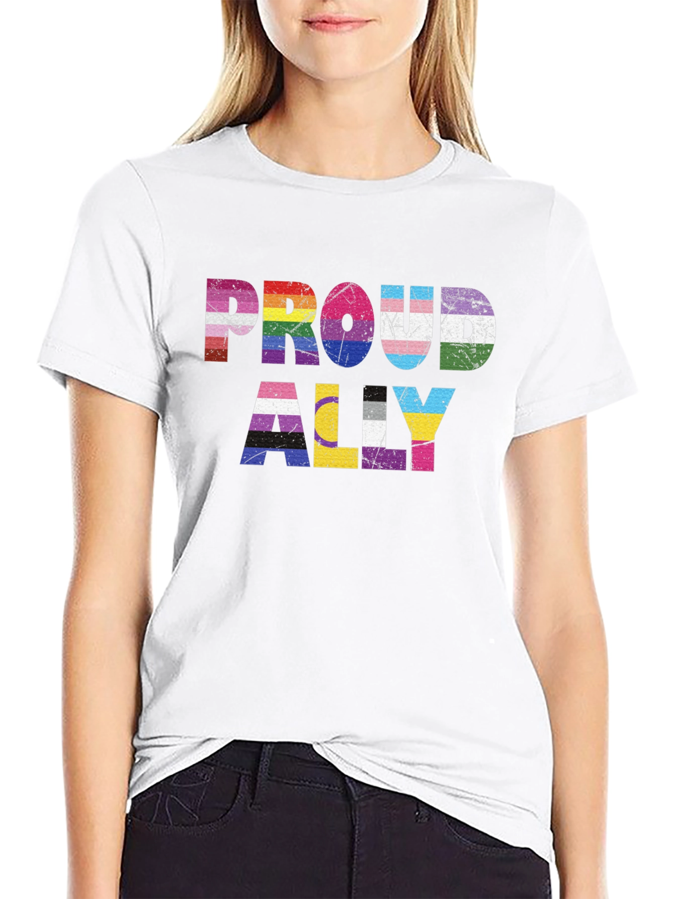 Proud Ally LGBTQ+ Pride T-Shirt