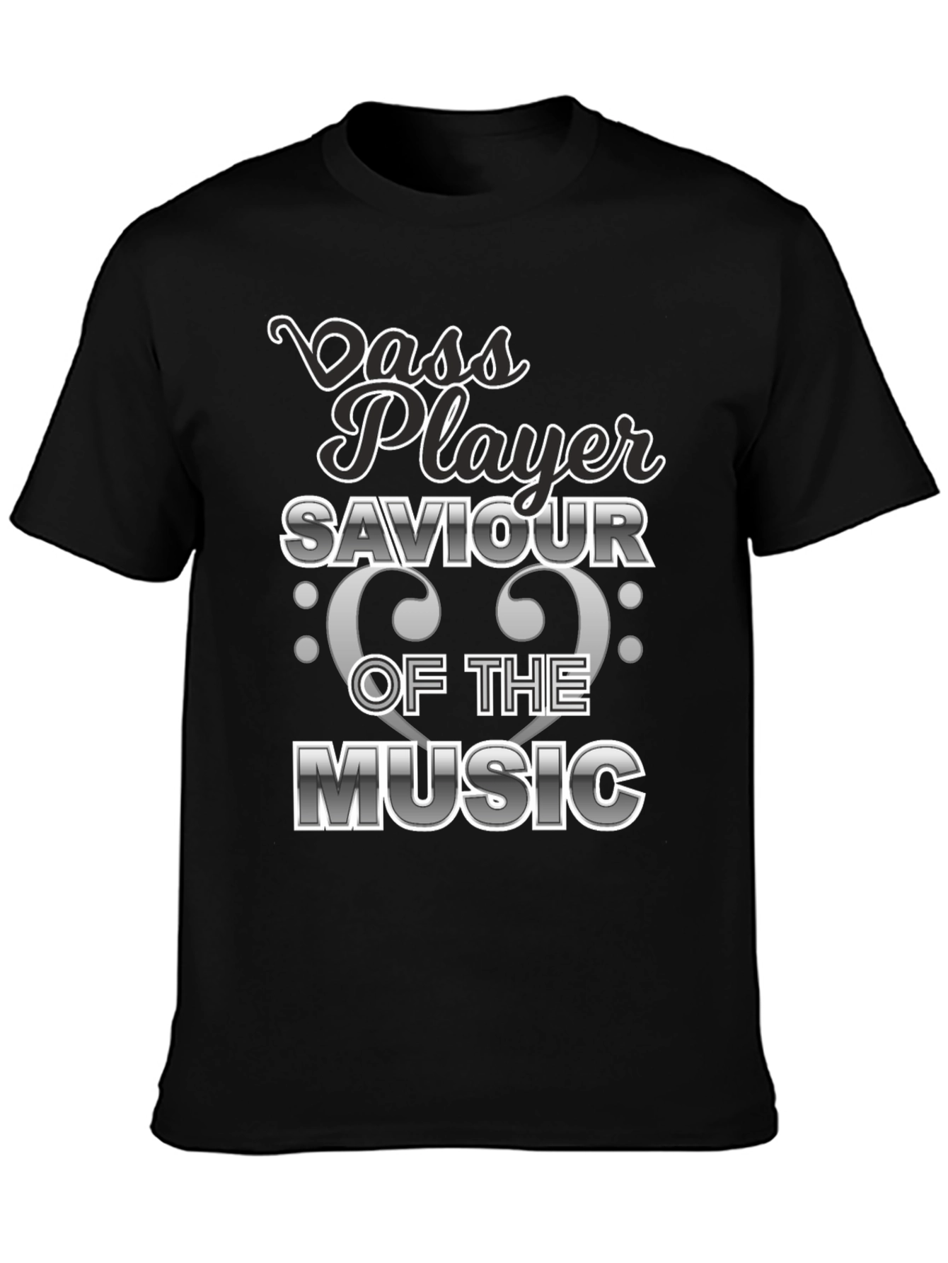 Bass Player Savior Music T-Shirt
