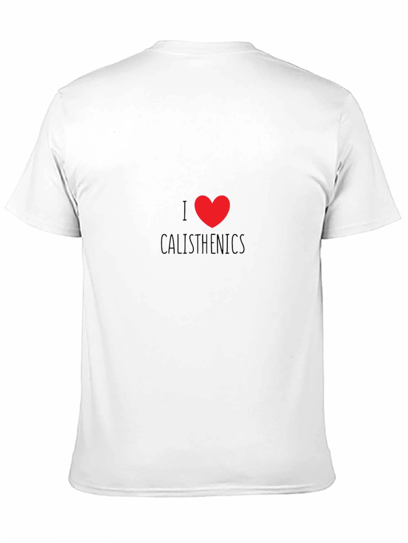 I Heart Calisthenics Black T-Shirt