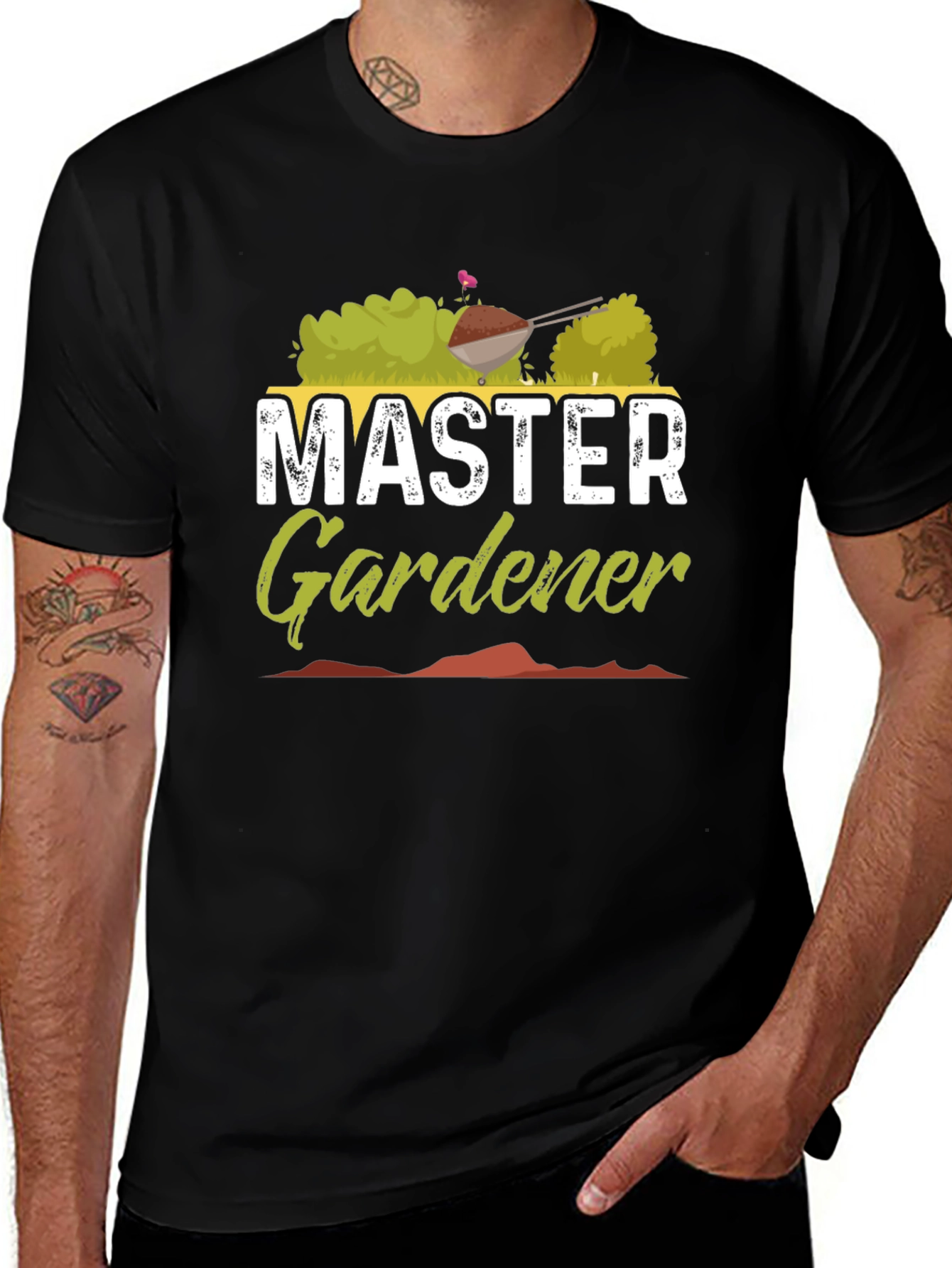 Master Gardener Graphic T-Shirt Gardening Apparel