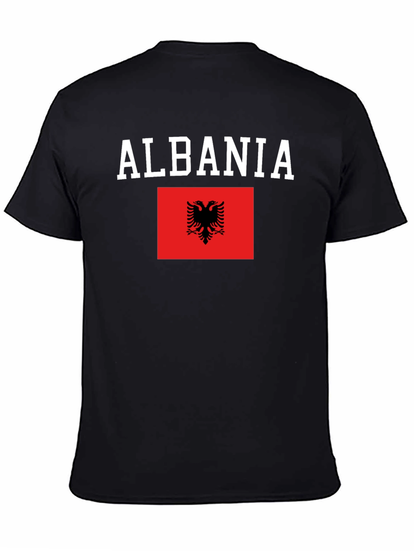 Albania Flag Graphic T-Shirt