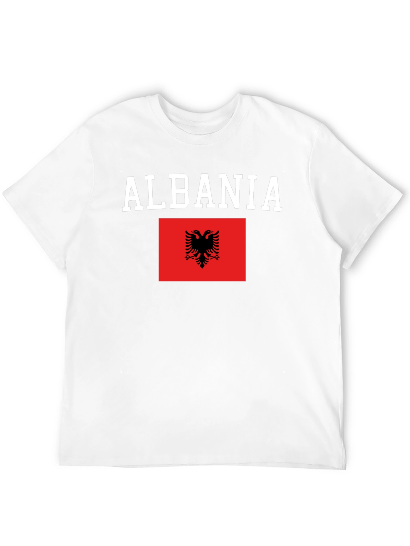 Albania Flag Graphic T-Shirt