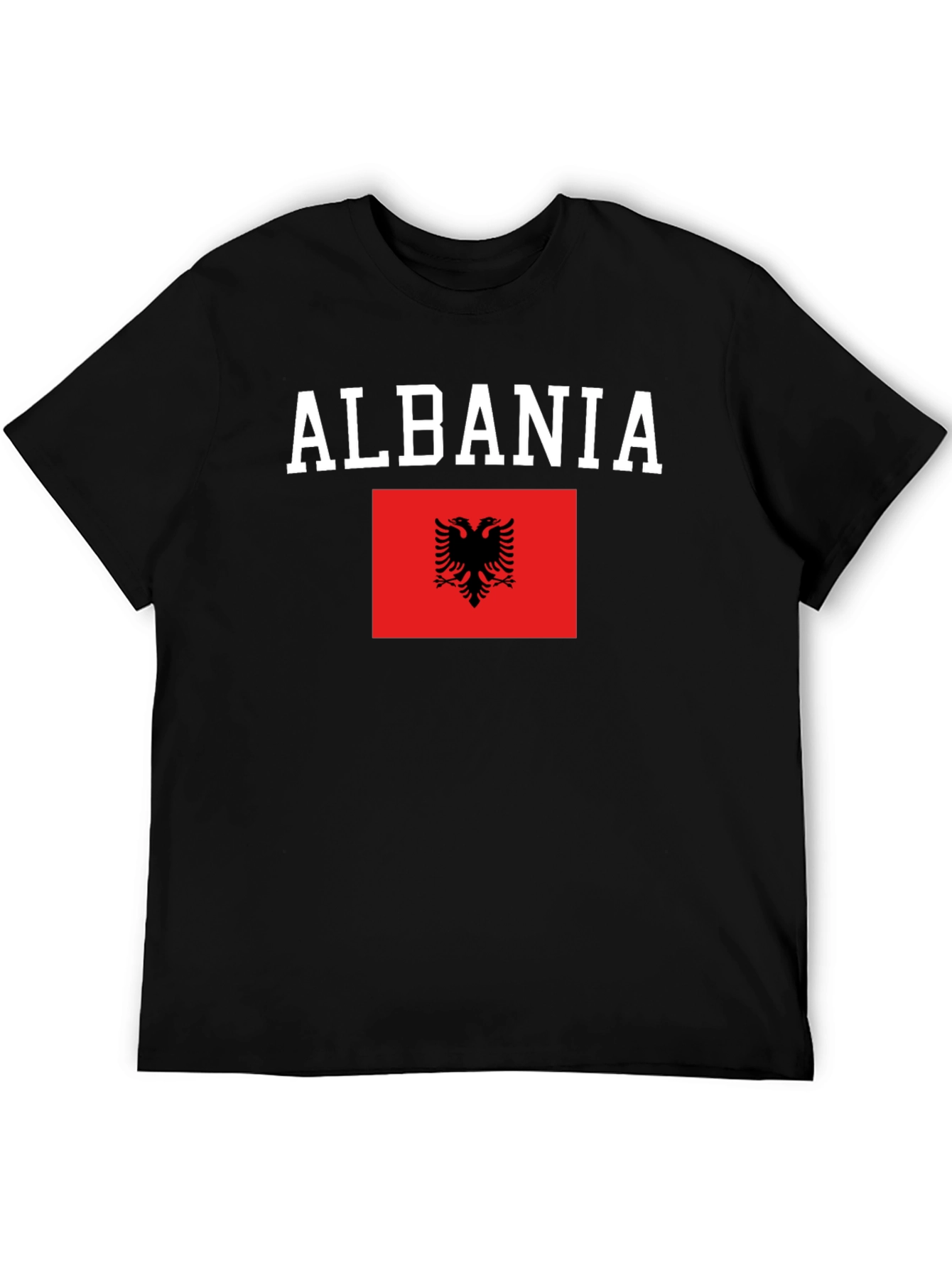 Albania Flag Graphic T-Shirt
