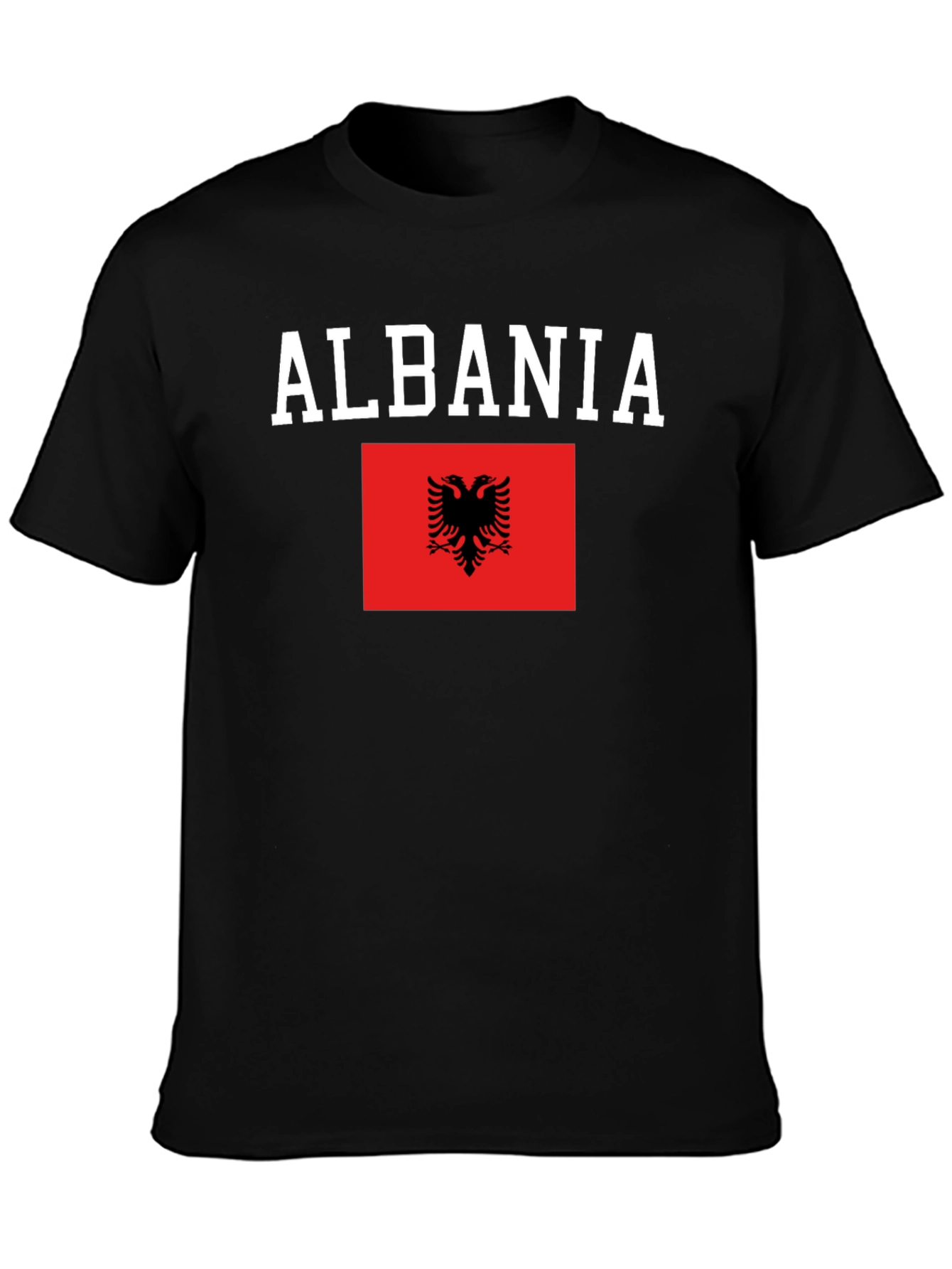 Albania Flag Graphic T-Shirt