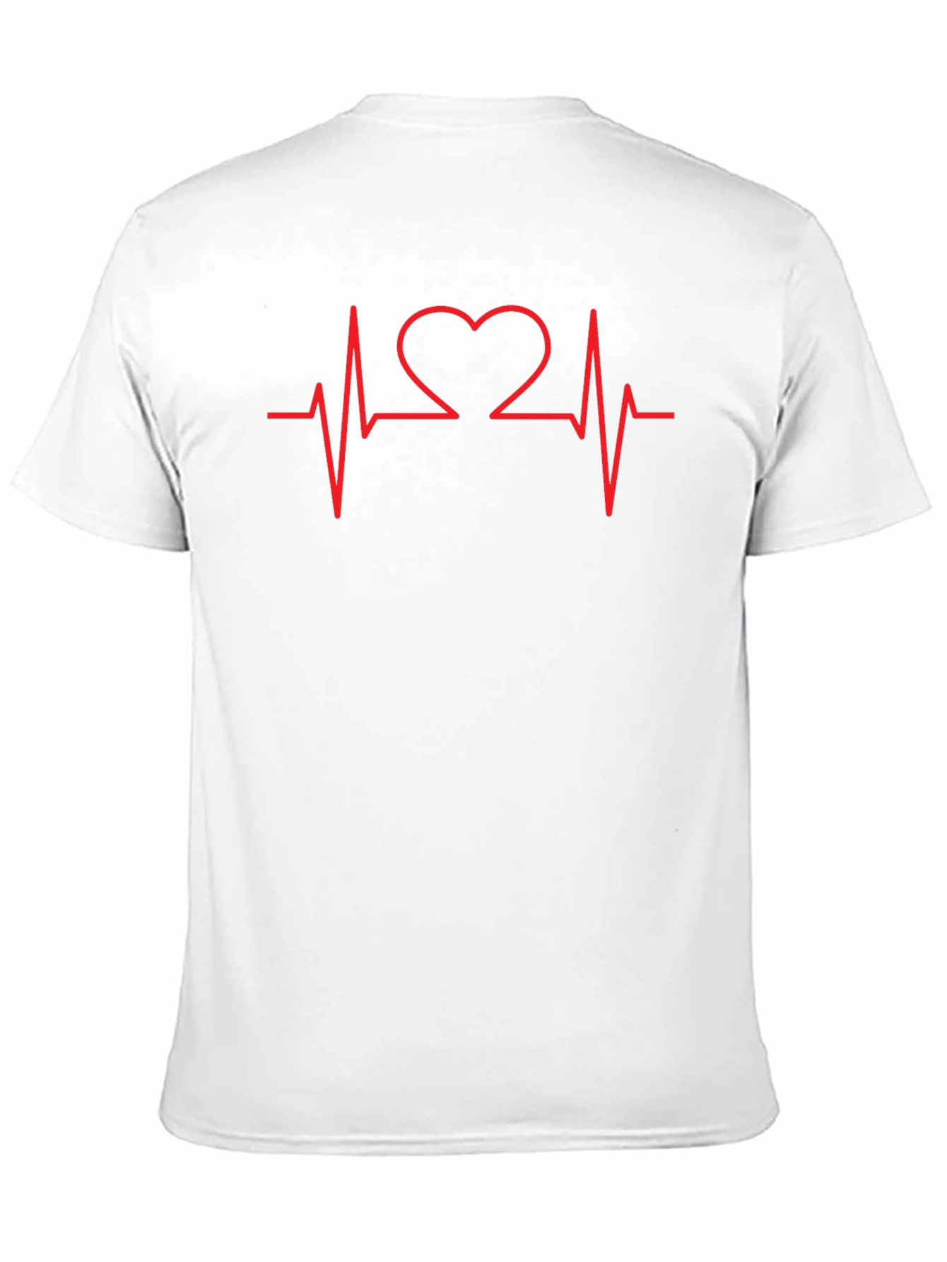 Heartbeat Heart Love Graphic T-Shirt