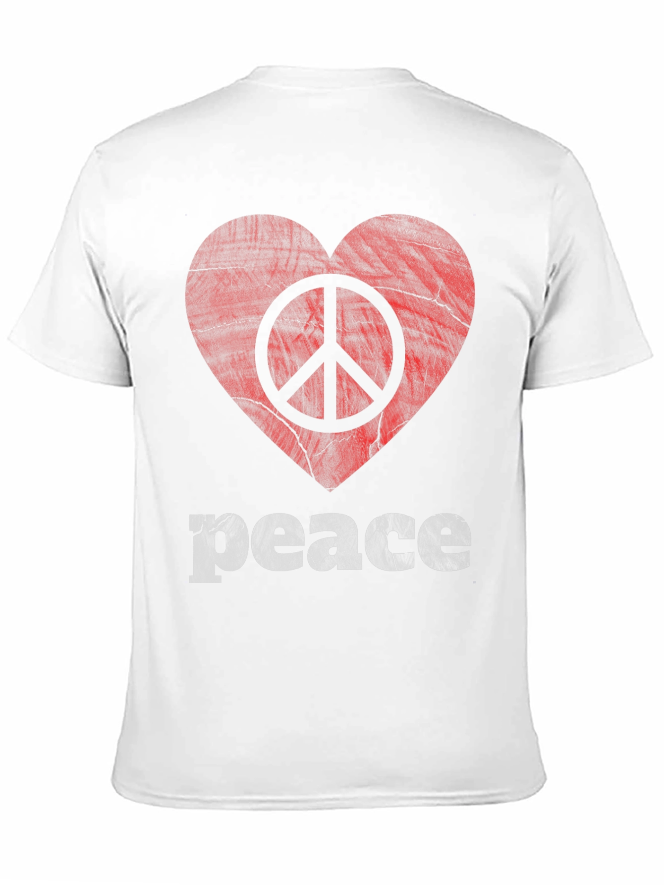 Peace Heart Graphic Tee - Stylish Unisex T-Shirt