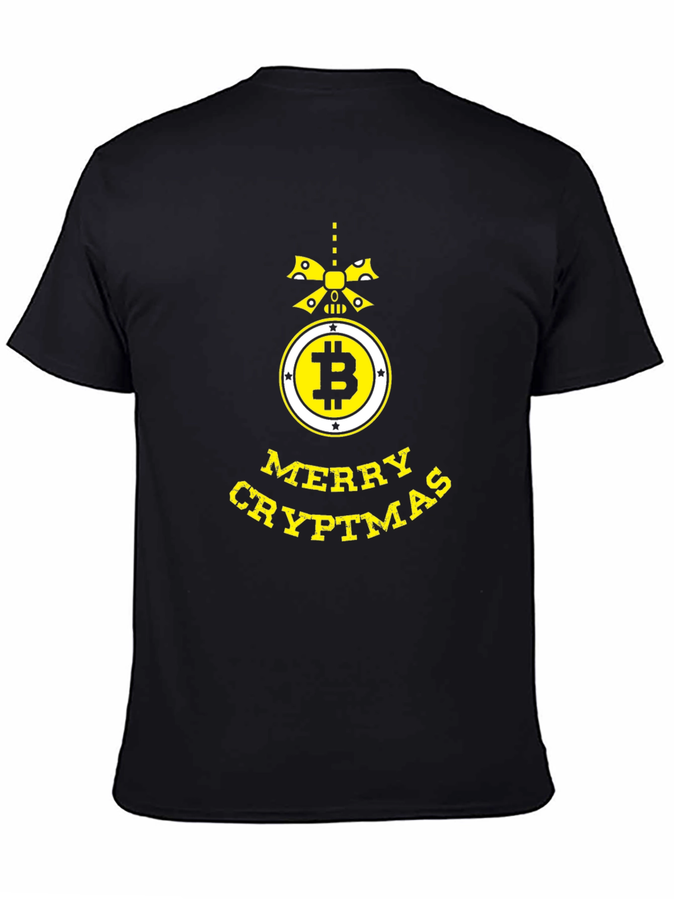 Merry Cryptmas Bitcoin T-Shirt - Holiday Crypto Gift