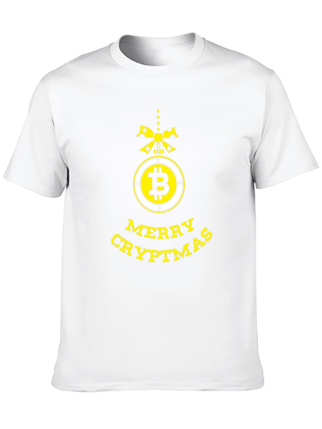 Merry Cryptmas Bitcoin T-Shirt - Holiday Crypto Gift