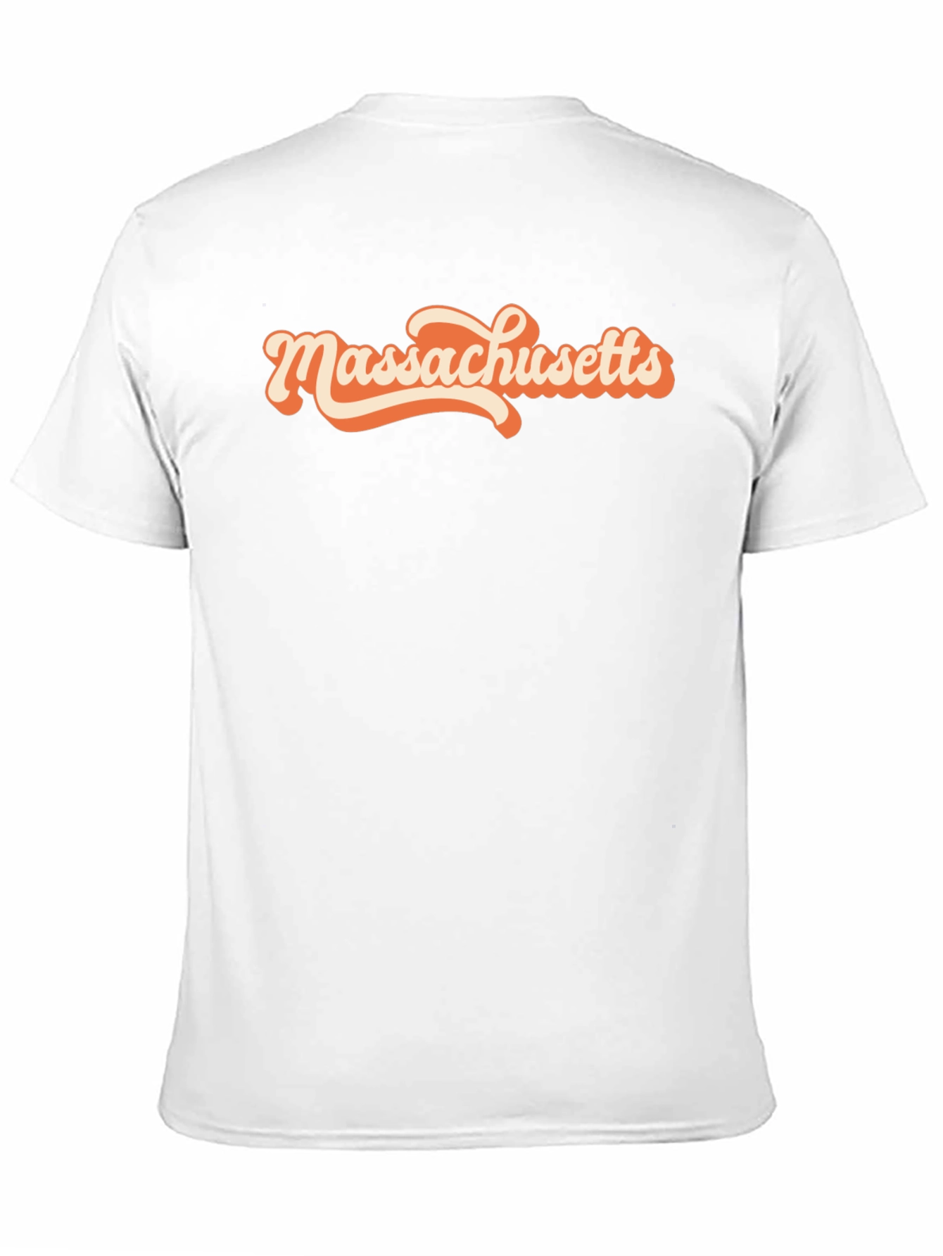 Massachusetts Graphic T-Shirt Retro Style