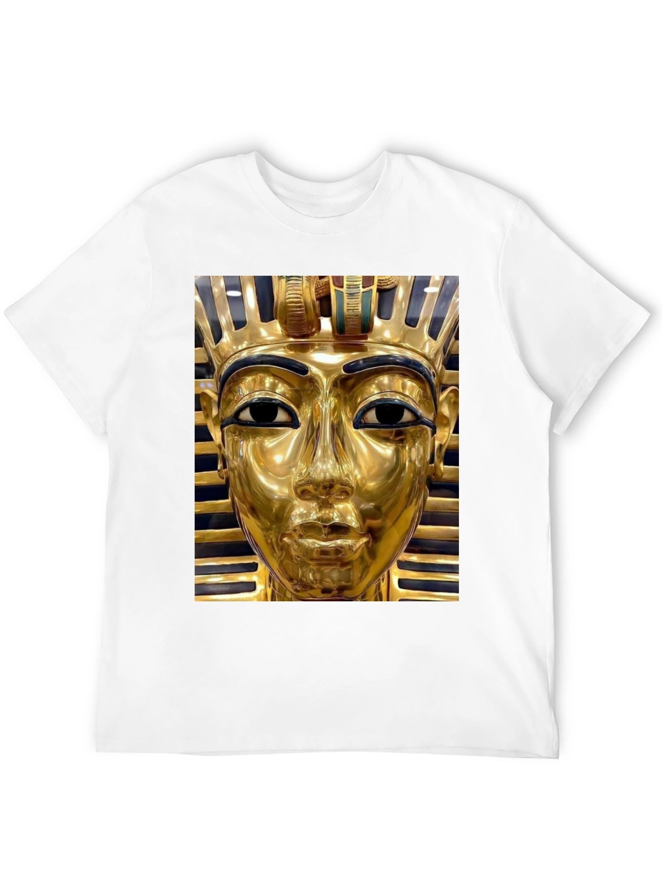Tutankhamun Graphic Tee - Egyptian Pharaoh T-Shirt