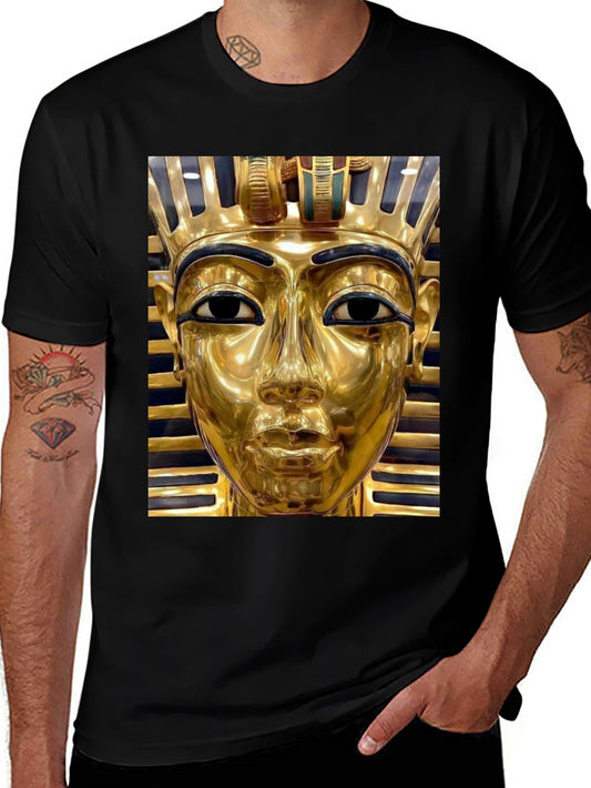Tutankhamun Graphic Tee - Egyptian Pharaoh T-Shirt