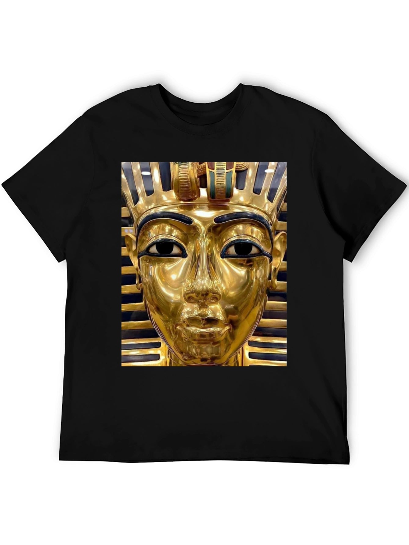 Tutankhamun Graphic Tee - Egyptian Pharaoh T-Shirt