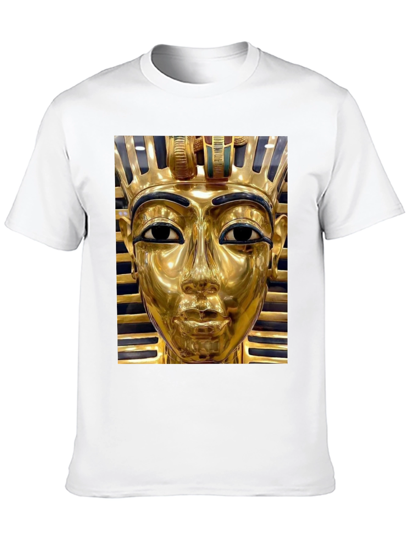 Tutankhamun Graphic Tee - Egyptian Pharaoh T-Shirt