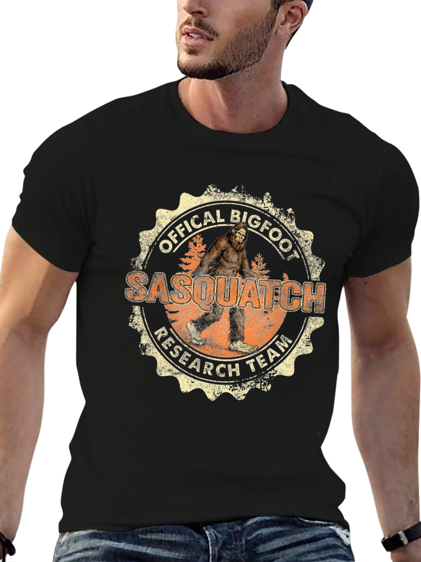 Bigfoot Research Team Sasquatch T-Shirt