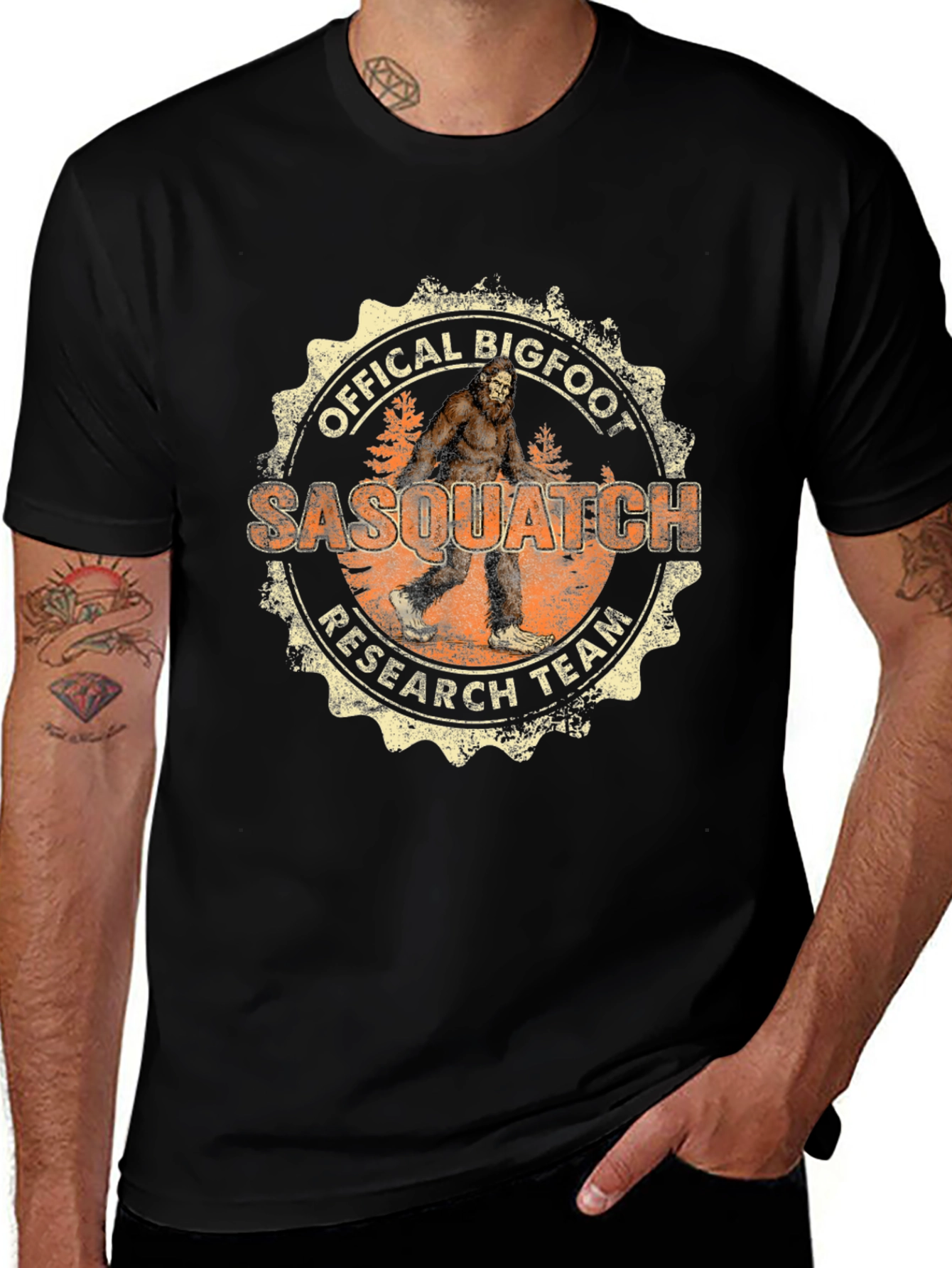 Bigfoot Research Team Sasquatch T-Shirt