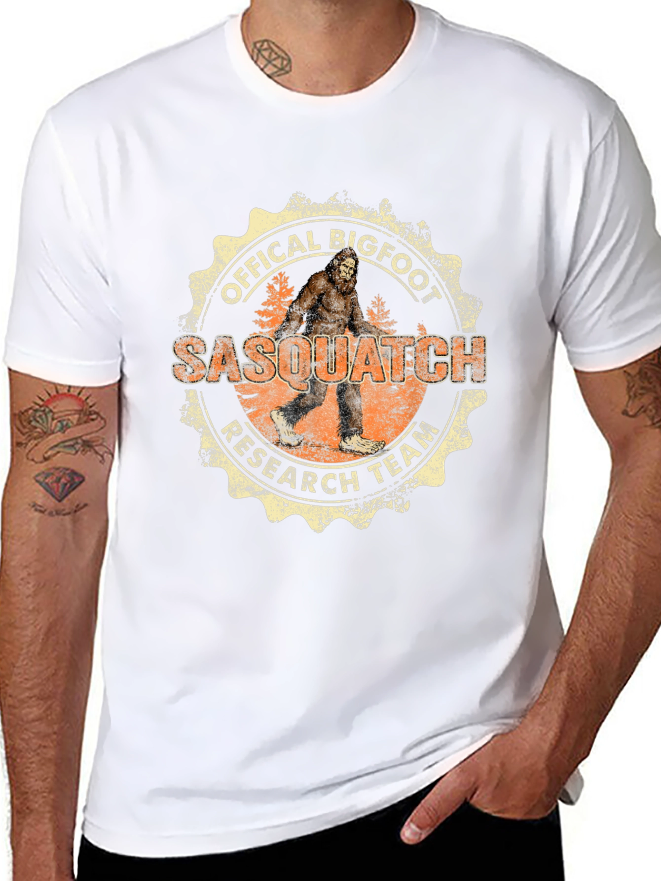 Bigfoot Research Team Sasquatch T-Shirt
