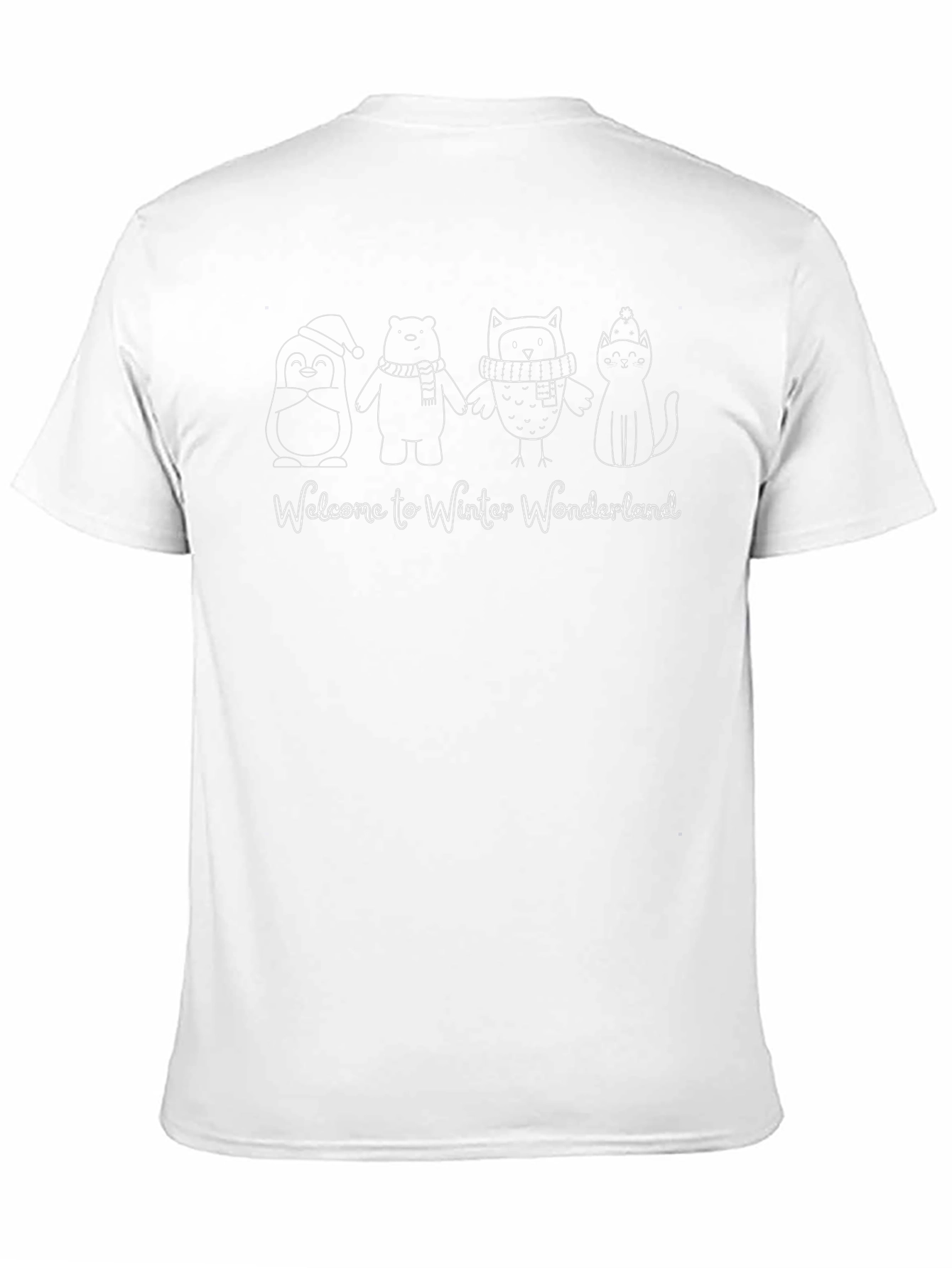 Winter Wonderland Crew Neck T-Shirt