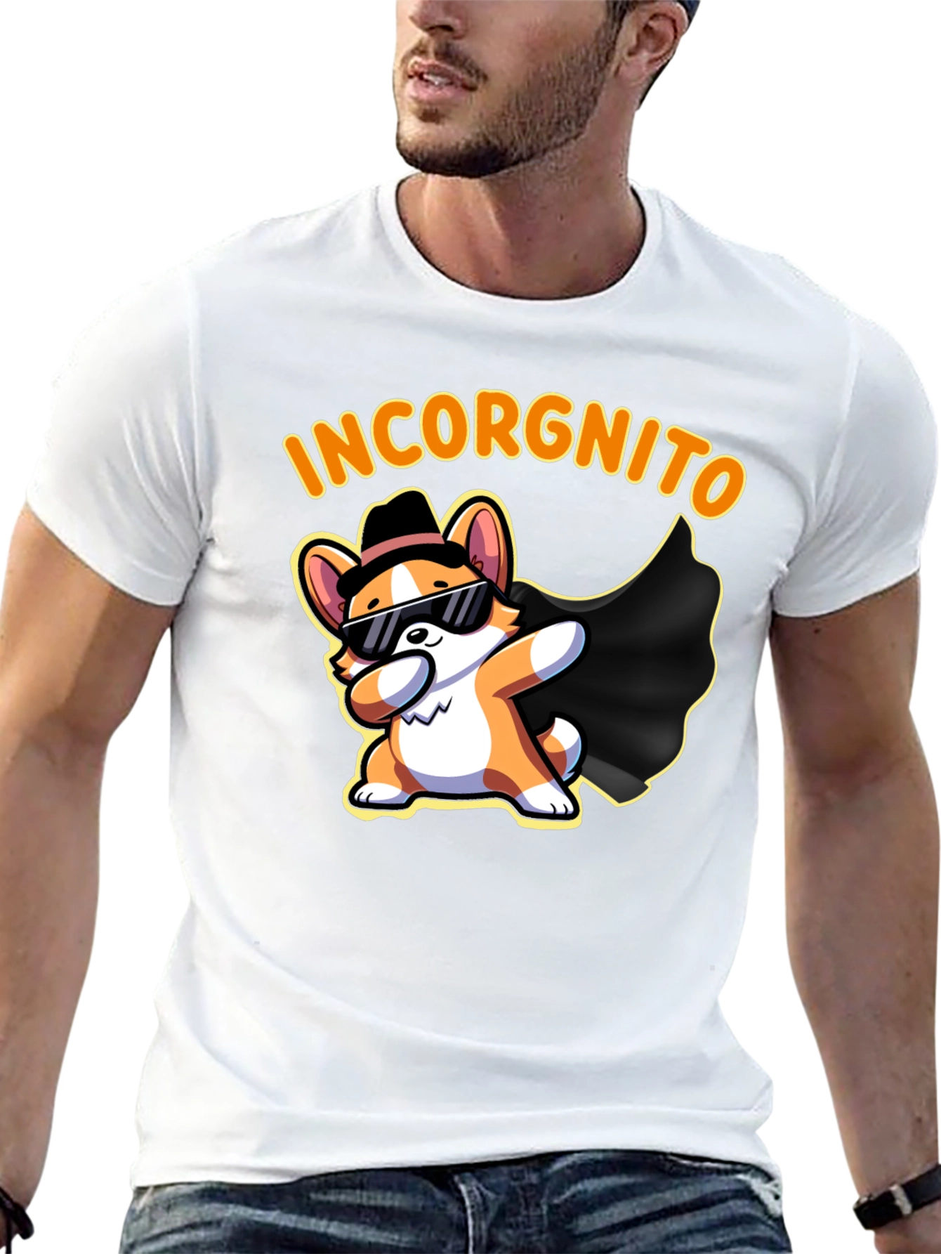 Incorgnito Funny Corgi T-Shirt