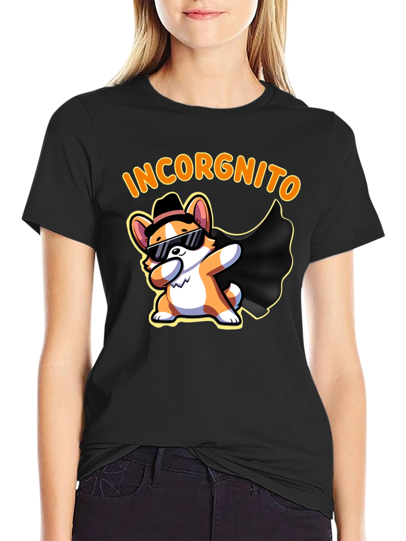 Incorgnito Funny Corgi T-Shirt