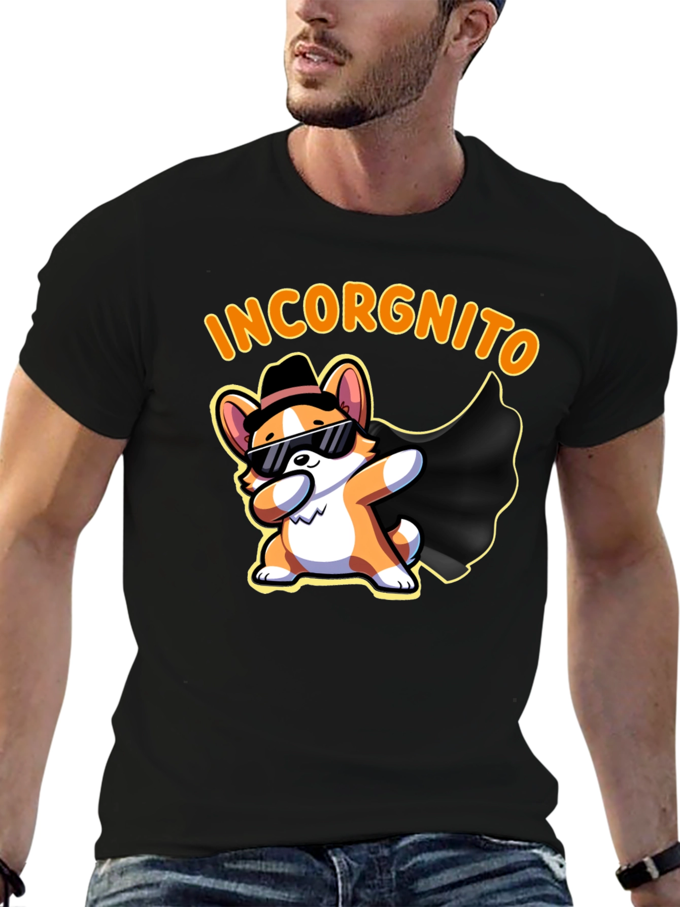 Incorgnito Funny Corgi T-Shirt