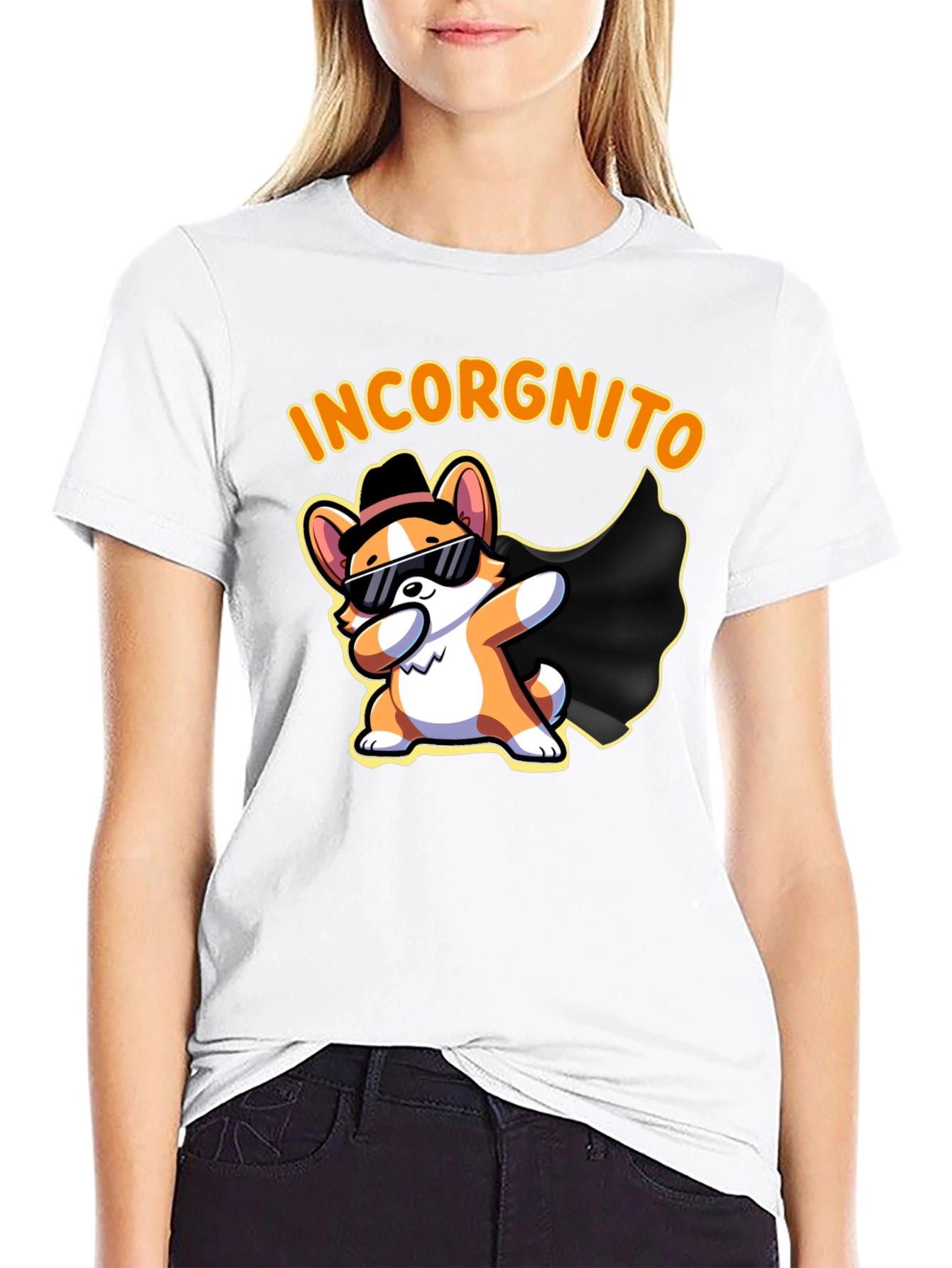 Incorgnito Funny Corgi T-Shirt