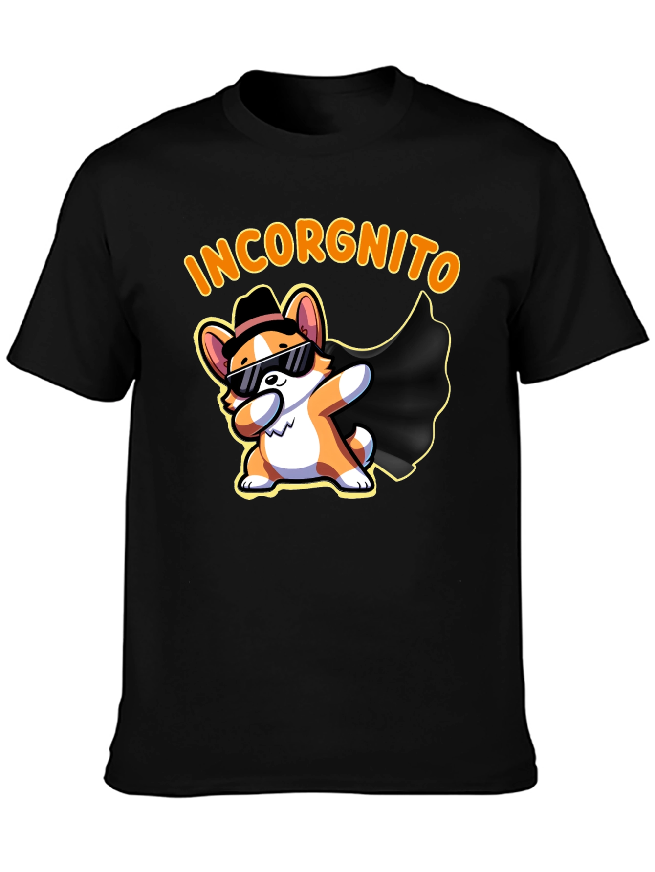 Incorgnito Funny Corgi T-Shirt