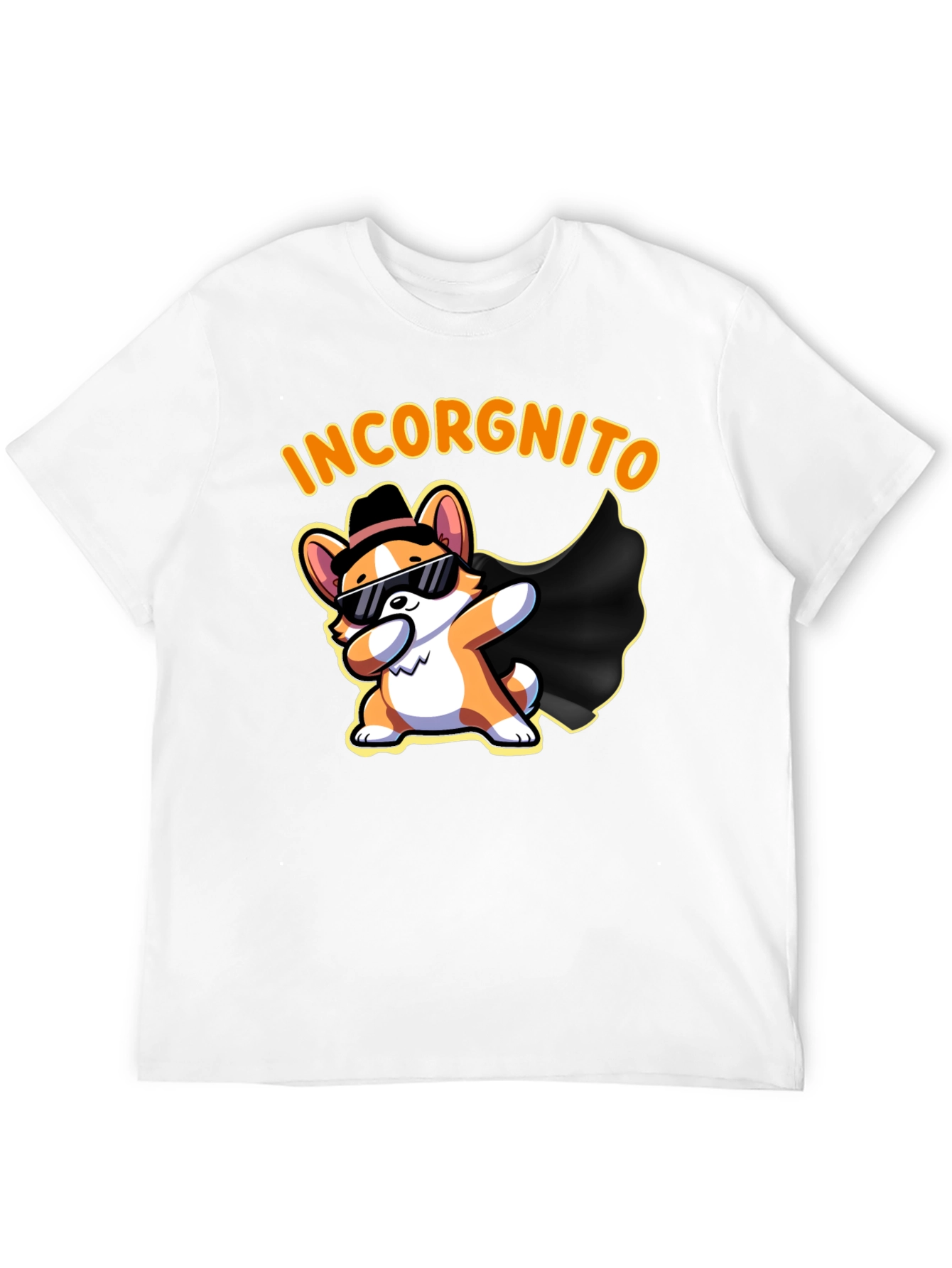 Incorgnito Funny Corgi T-Shirt