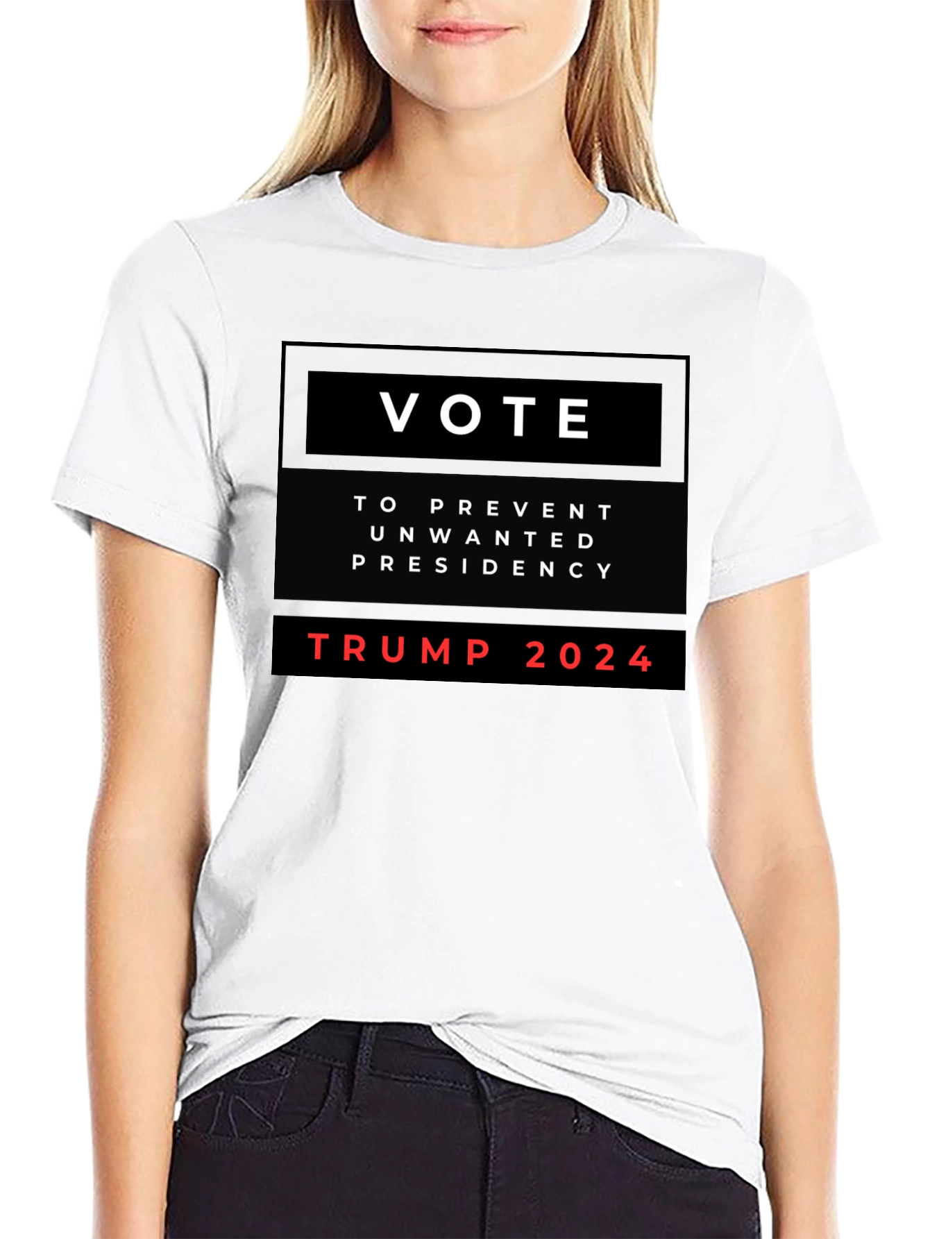 Vote to Prevent Unwanted Presidency Trump 2024 Shirt