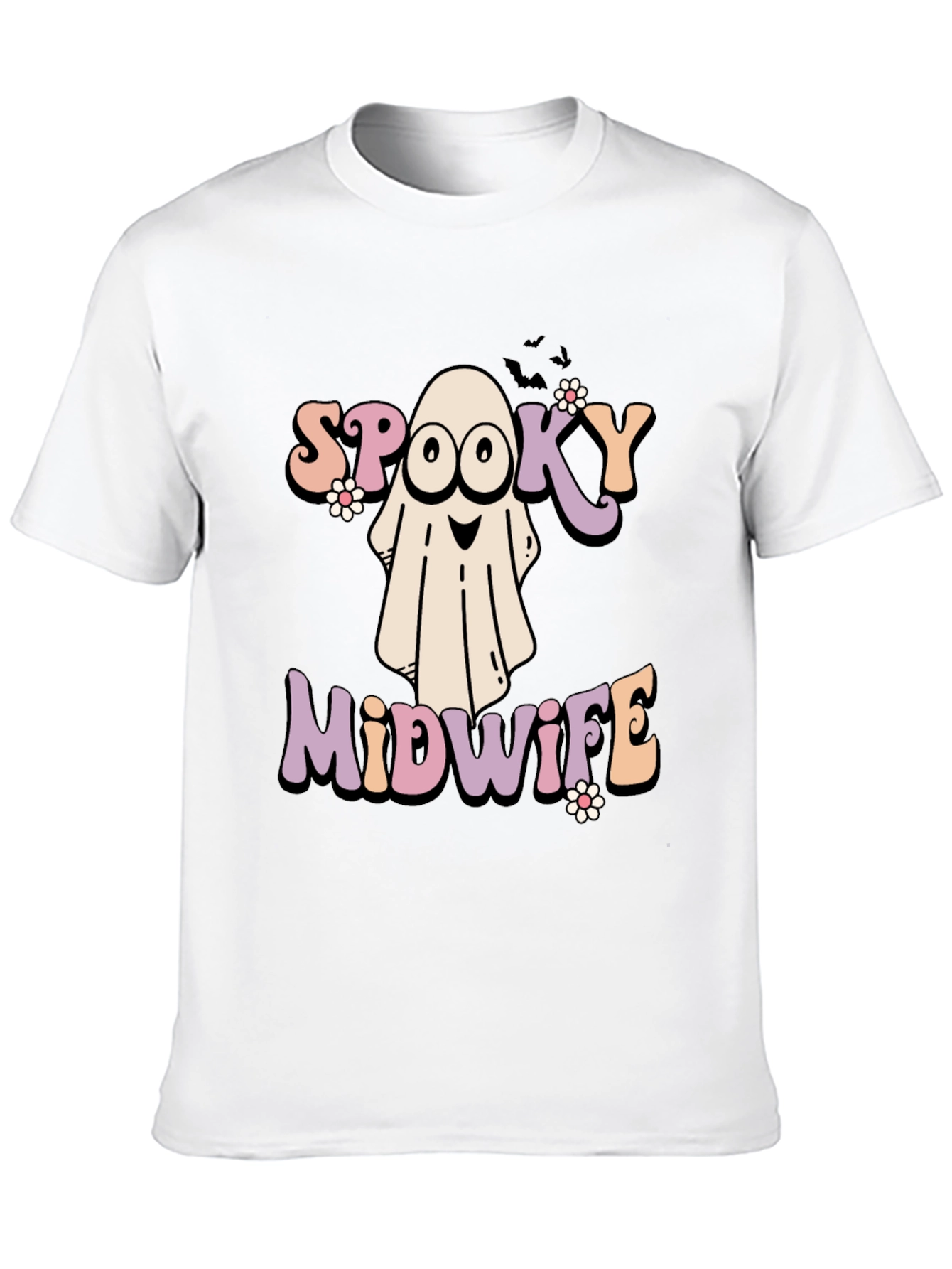 Spooky Midwife Halloween T-Shirt