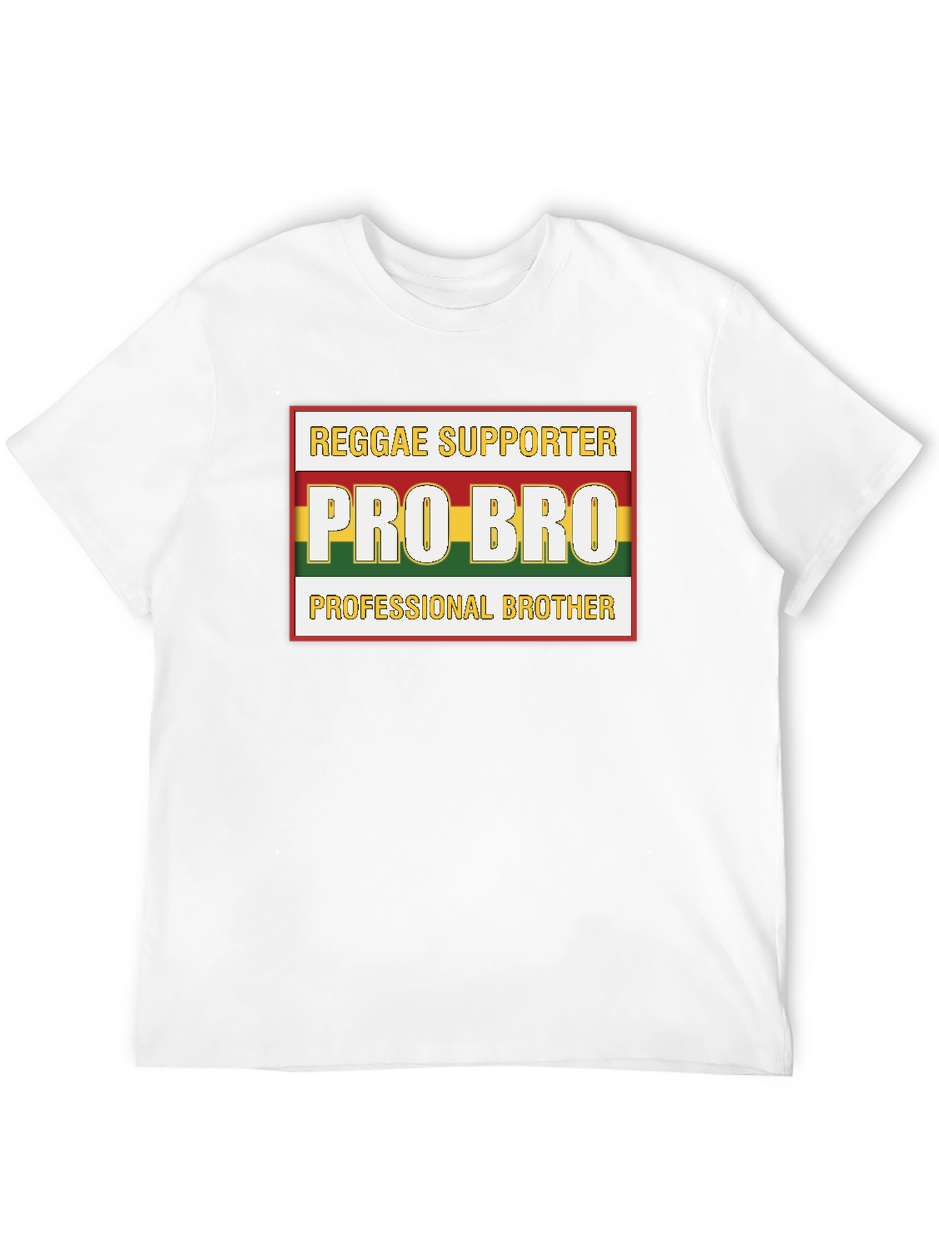 Reggae Pro Bro Black T-Shirt