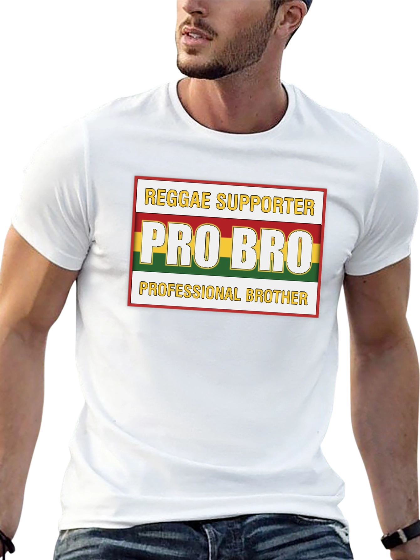 Reggae Pro Bro Black T-Shirt
