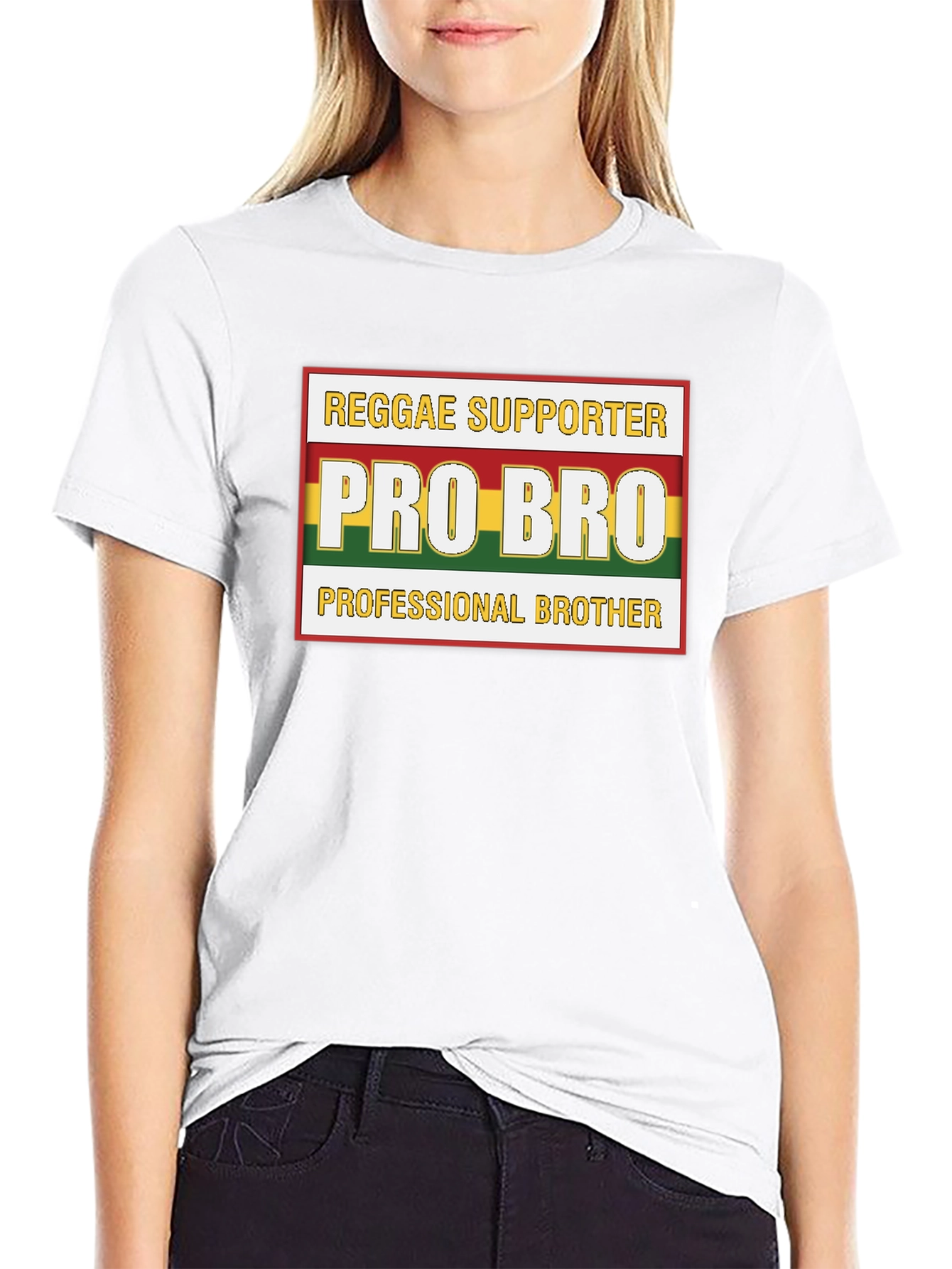 Reggae Pro Bro Black T-Shirt