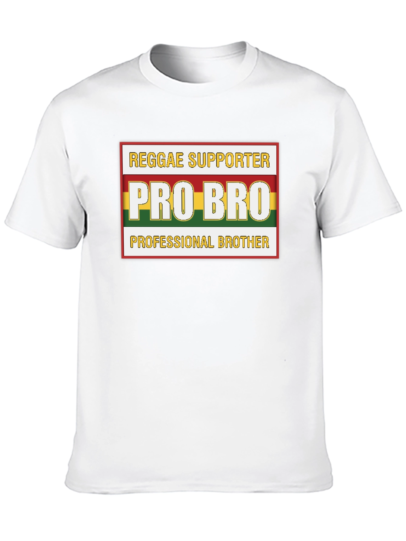 Reggae Pro Bro Black T-Shirt