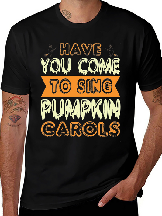 Pumpkin Carols T-Shirt | Halloween Tee