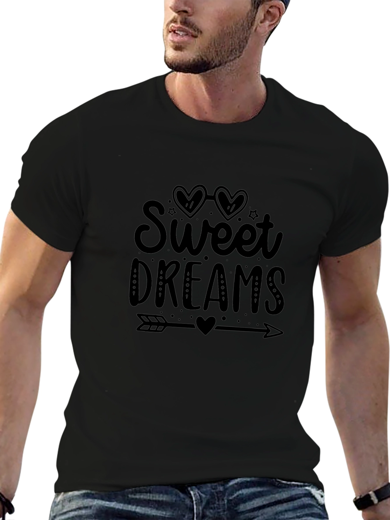 Sweet Dreams Graphic Tee - Soft Cotton Casual Shirt