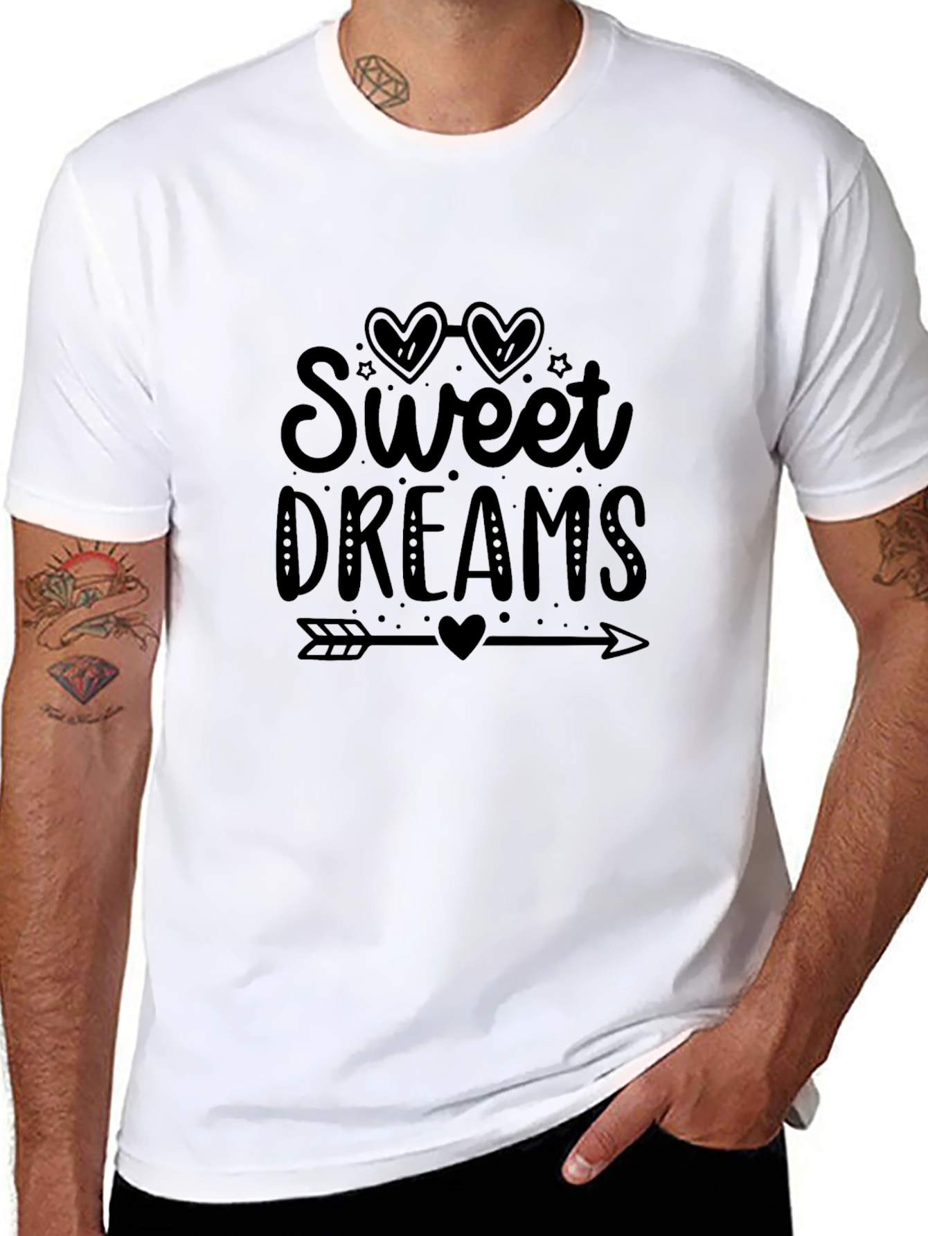 Sweet Dreams Graphic Tee - Soft Cotton Casual Shirt
