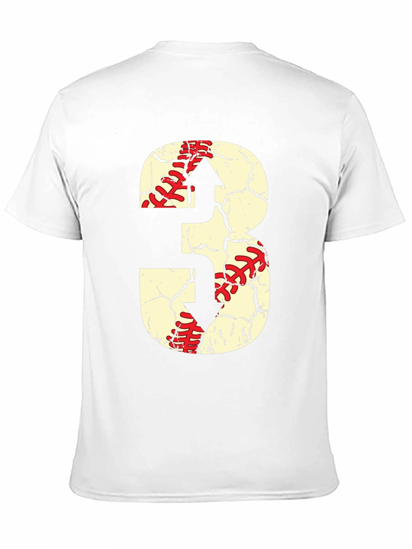 Baseball Number 3 T-Shirt